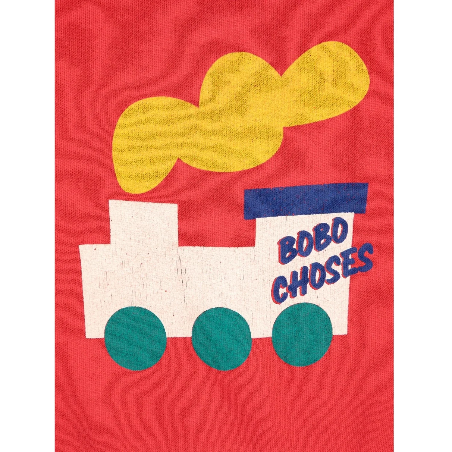 Bobo Choses Red Bobo Choo Choo Sweatshirt - Image 3