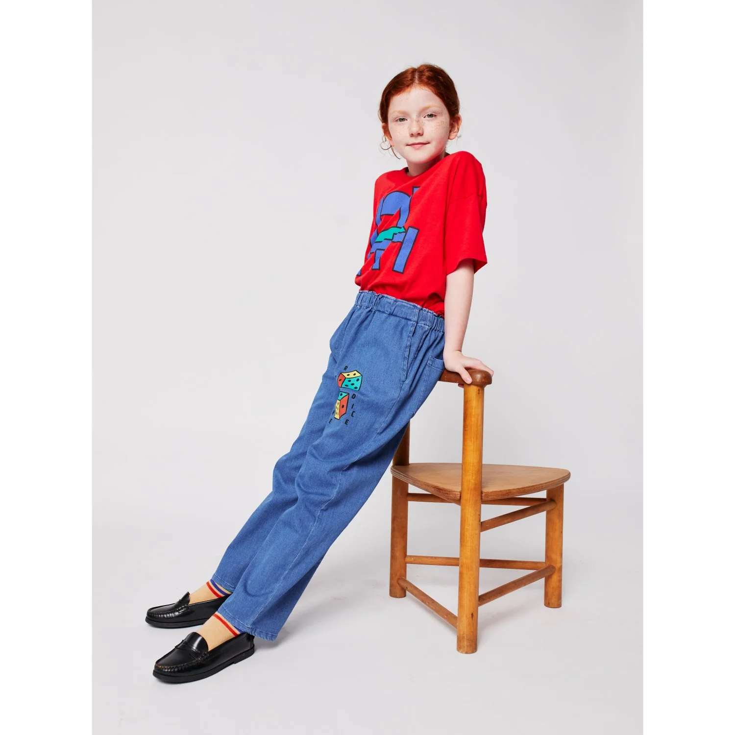 Bobo Choses Red Chair T-Shirt - Image 3