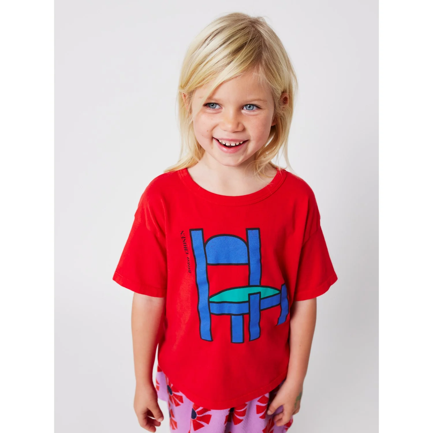 Bobo Choses Red Chair T-Shirt - Image 5