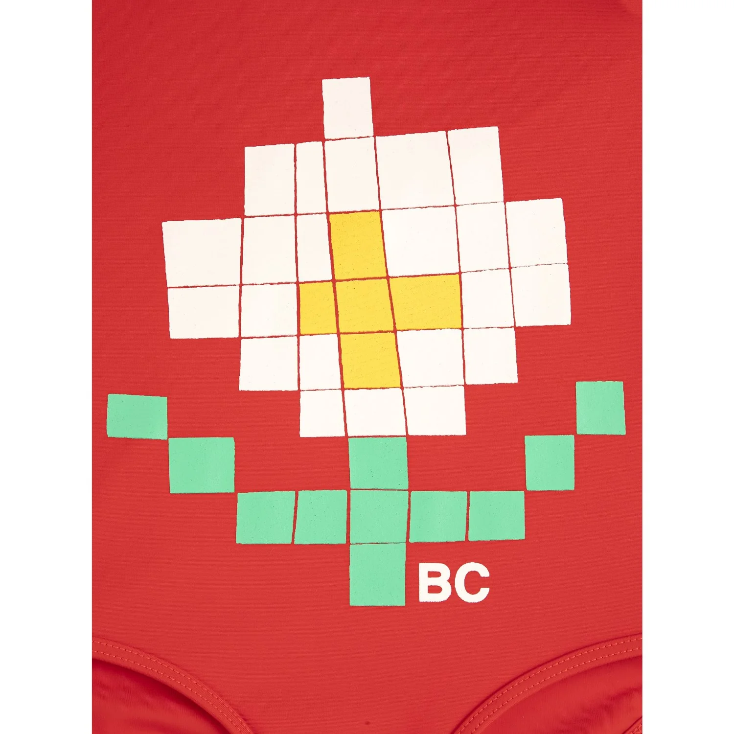 Bobo Choses Red Pixel Daisy Swimsuit - Image 5