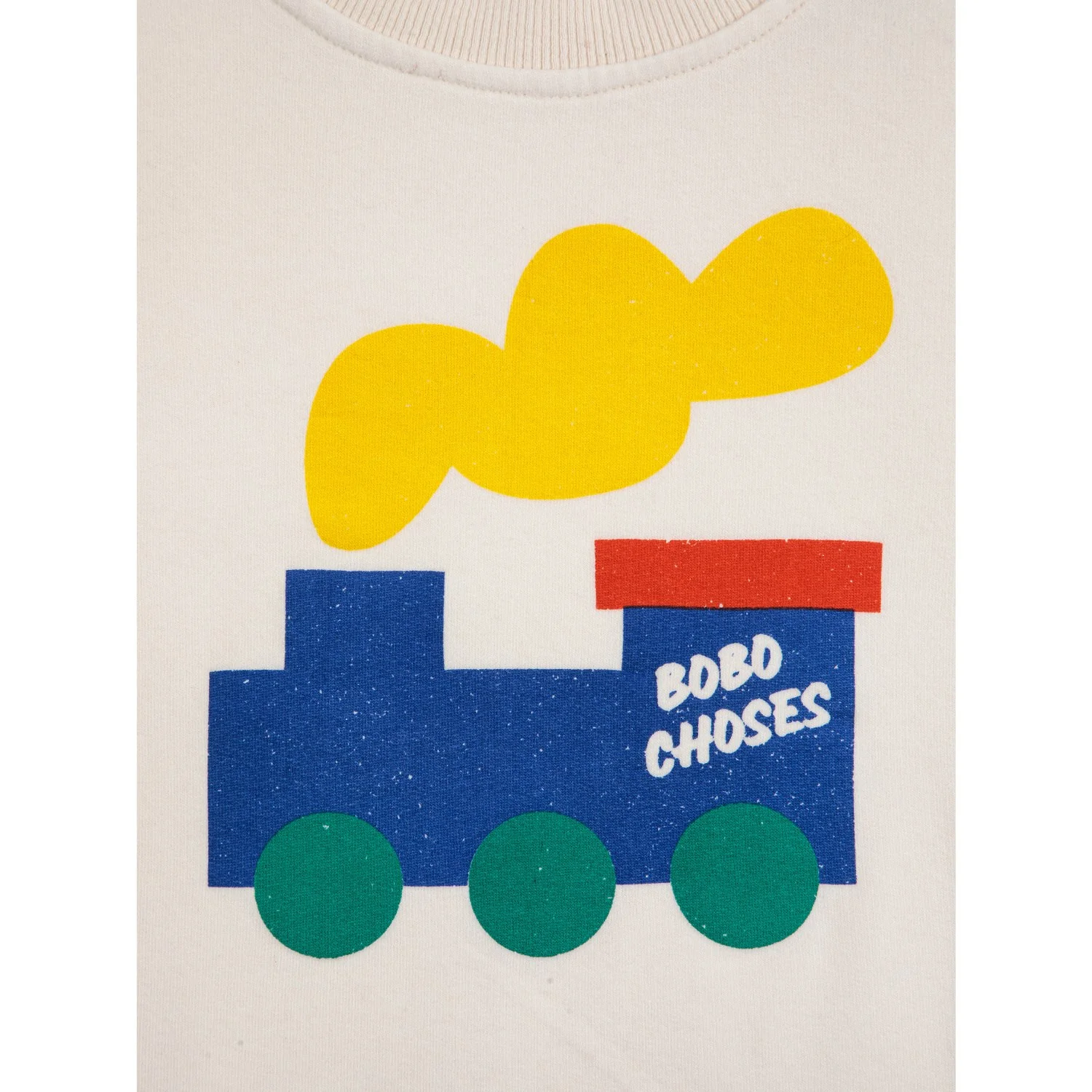Bobo Choses White Bobo Choo Choo Body Sweatshirt - Image 4