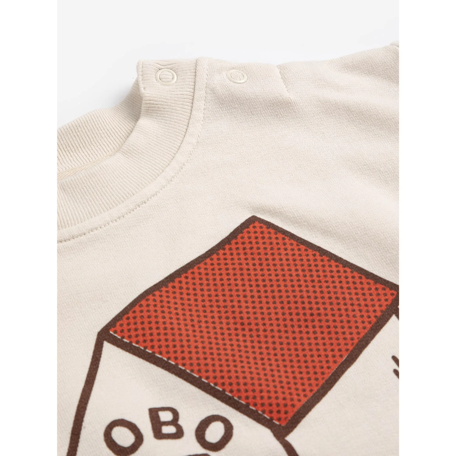 Bobo Choses White Pickles Is At Home Sweatshirt - Image 4