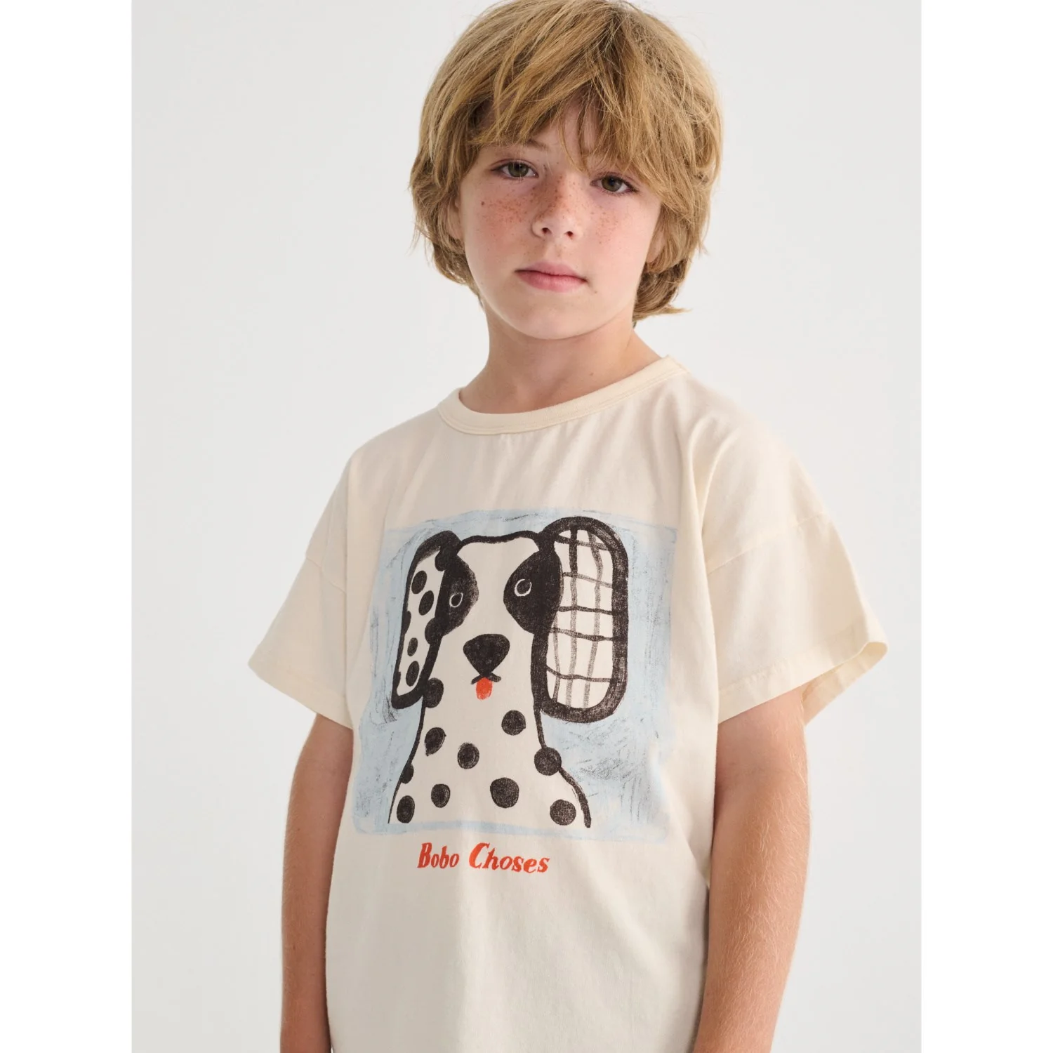 Bobo Choses White Van Dog T-Shirt - Image 2