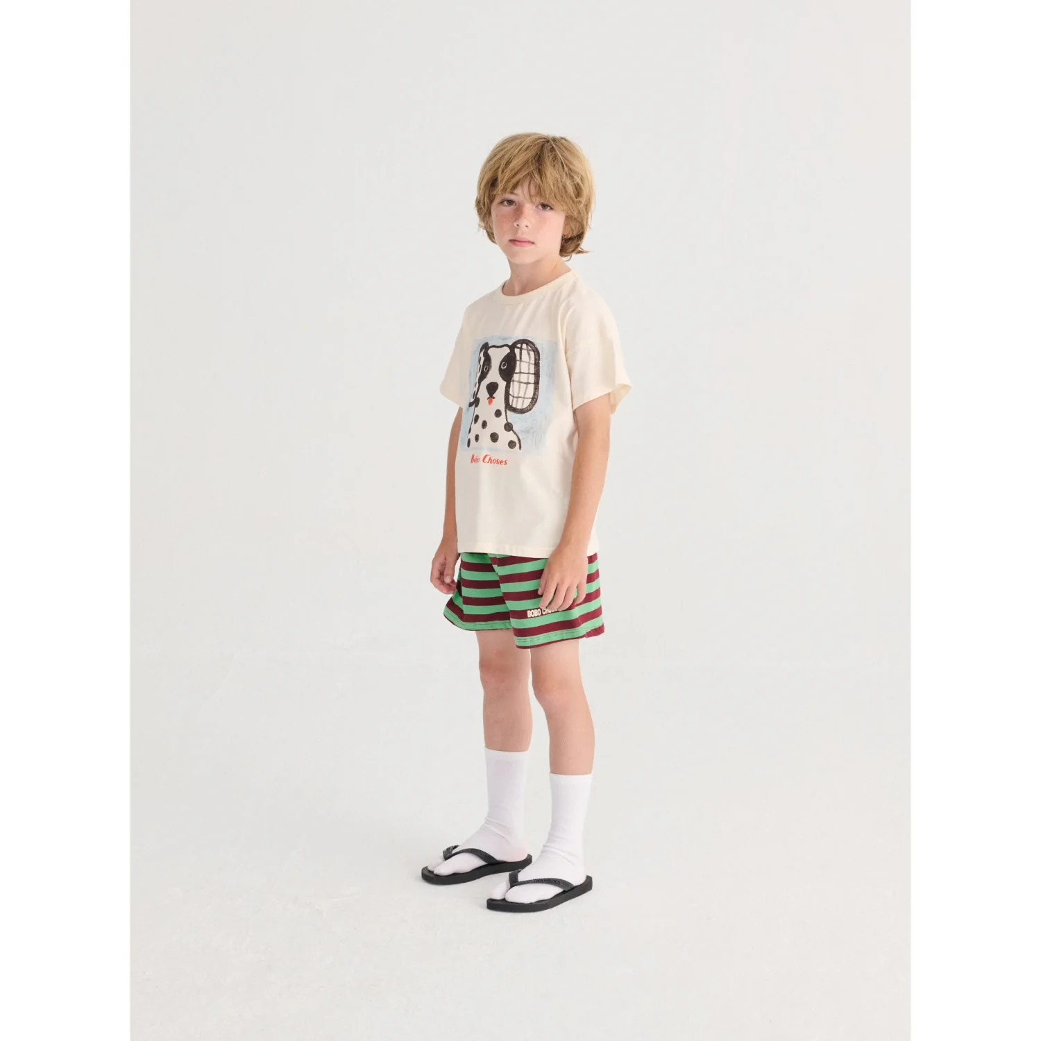 Bobo Choses White Van Dog T-Shirt - Image 3