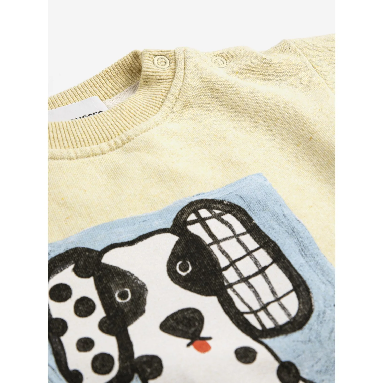 Bobo Choses Yellow Van Dog Sweartshirt - Image 4