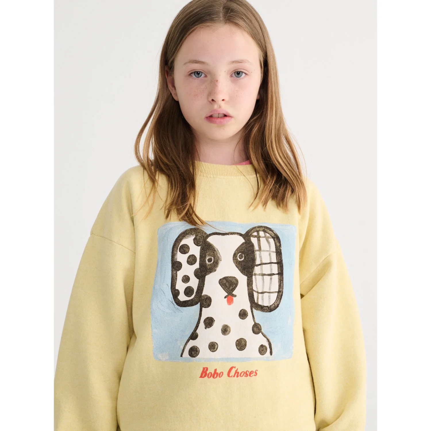 Bobo Choses Yellow Van Dog Sweatshirt - Image 3
