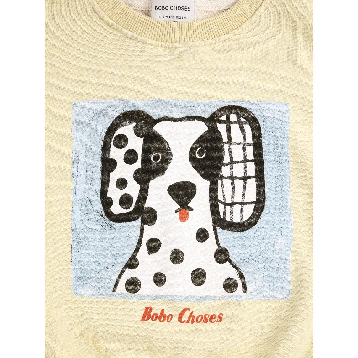 Bobo Choses Yellow Van Dog Sweatshirt - Image 5