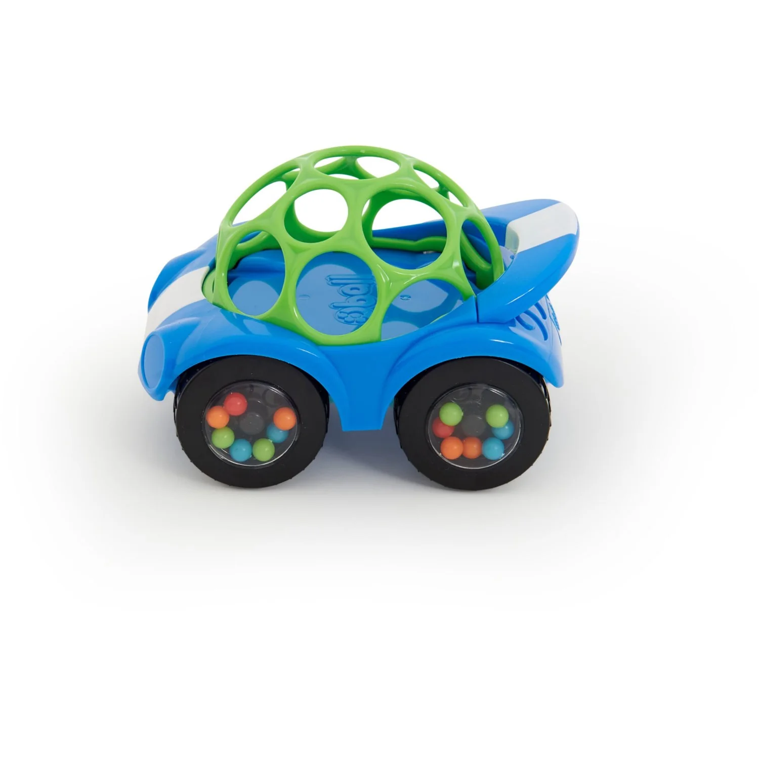 Bright Starts Blue Toy Car Rattle & Roll Buggie™ - Image 4
