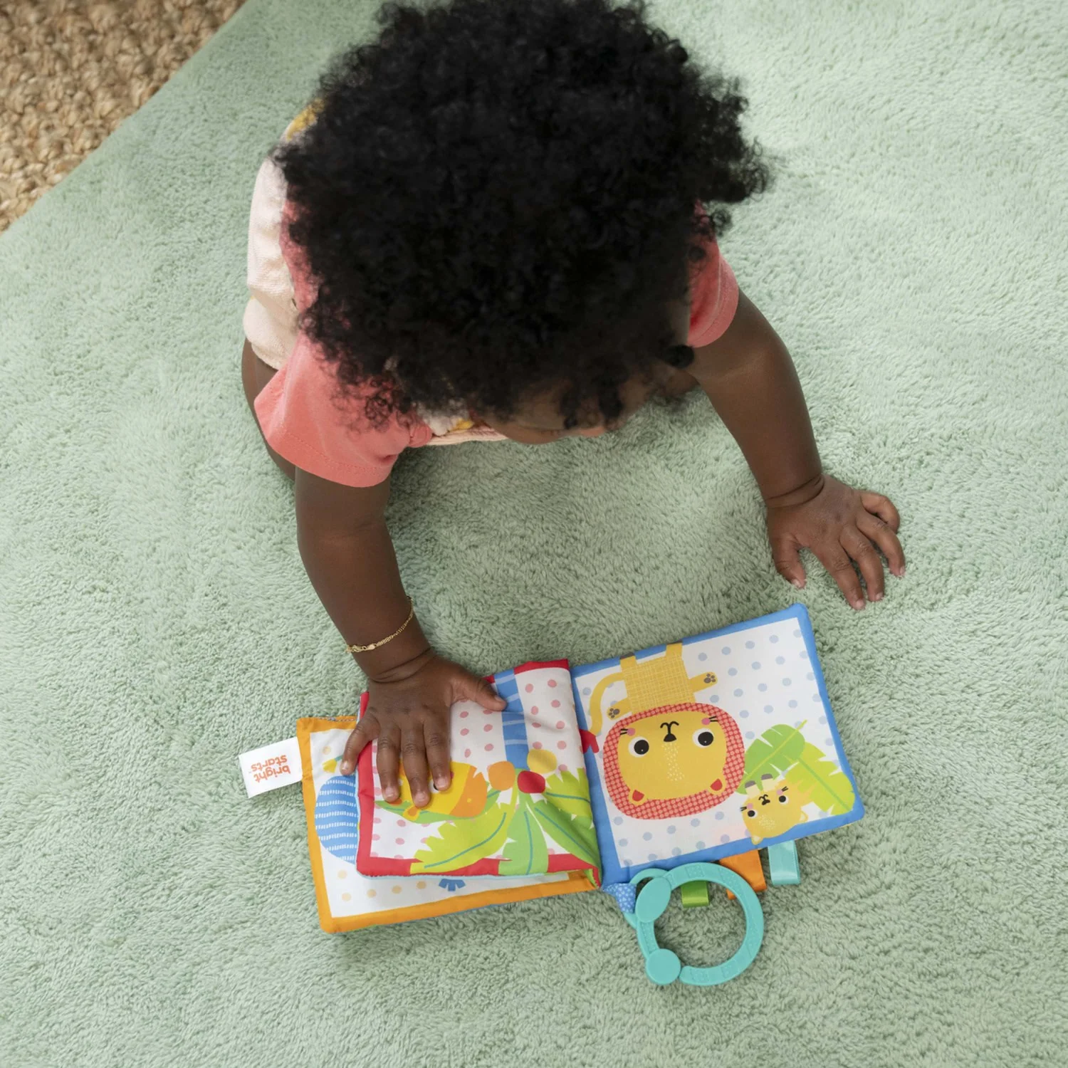 Bright Starts Bright Starts™ Safari Buddies™ Soft Book - Image 2