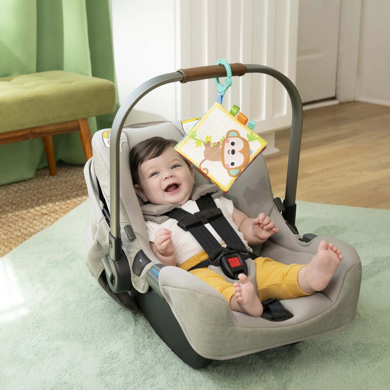 Bright Starts Bright Starts™ Safari Buddies™ Soft Book - Image 5