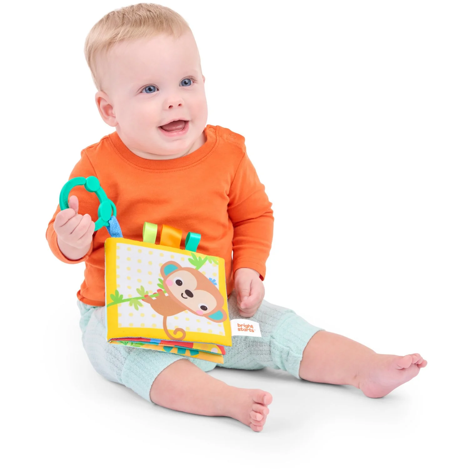 Bright Starts Bright Starts™ Safari Buddies™ Soft Book - Image 6