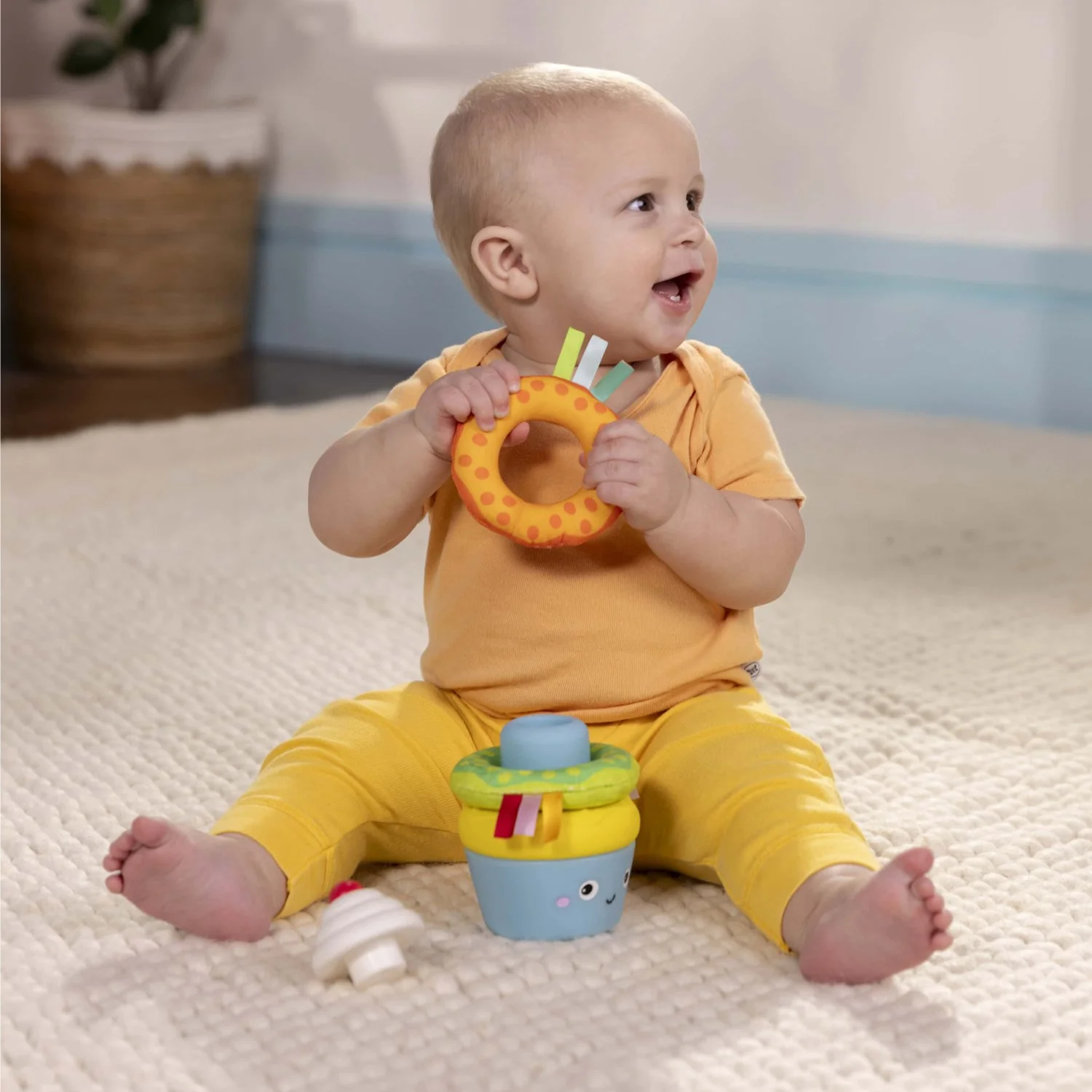 Bright Starts Cupcake Tower™ Stacking Toy With Teether - Image 2