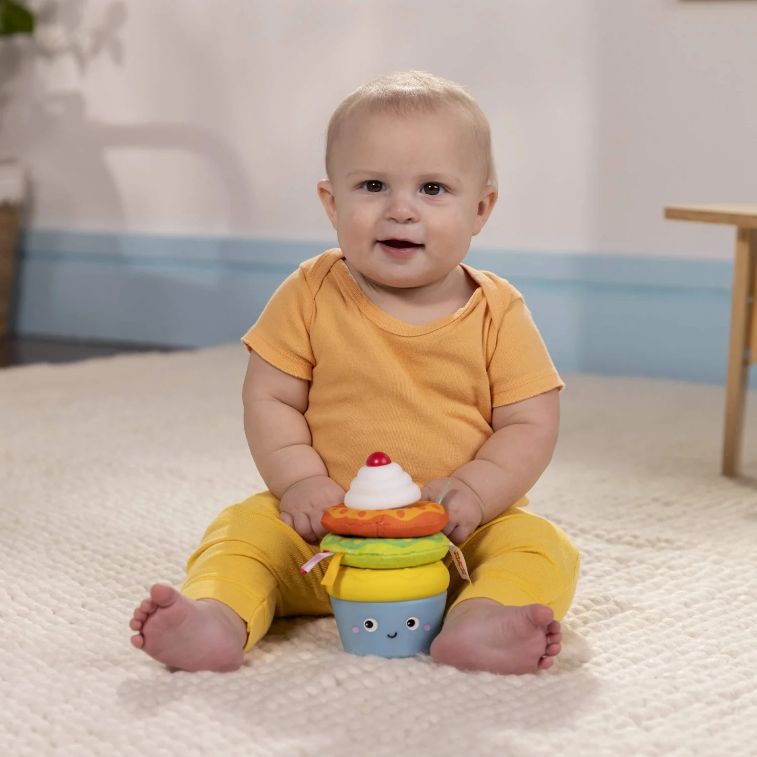 Bright Starts Cupcake Tower™ Stacking Toy With Teether - Image 3