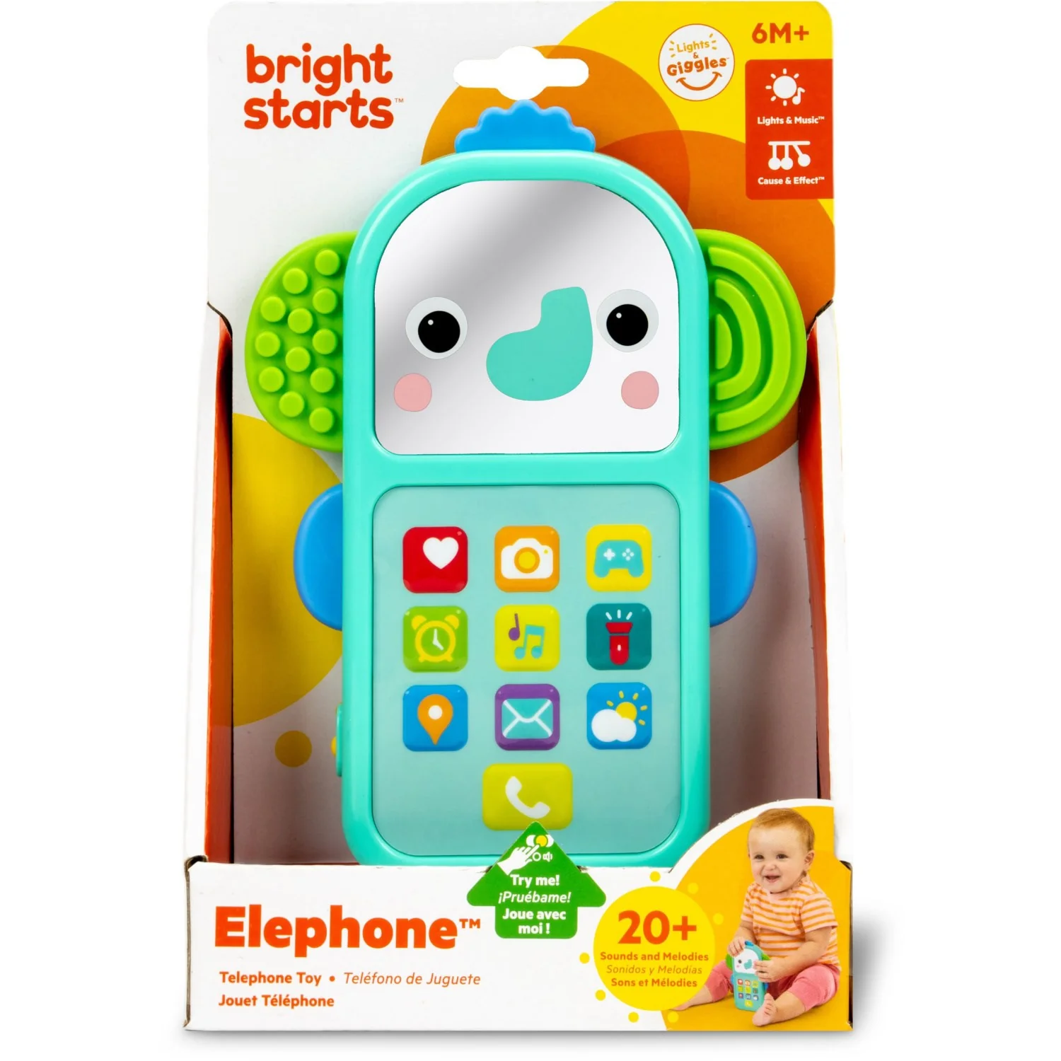 Bright Starts Elephone™ Telephone Toy - Image 4