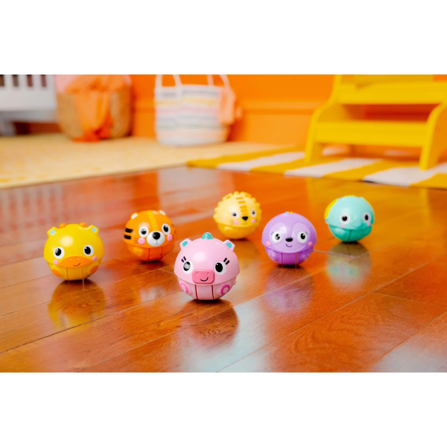 Bright Starts Giggables™ Roll & Chase Toy - Image 5