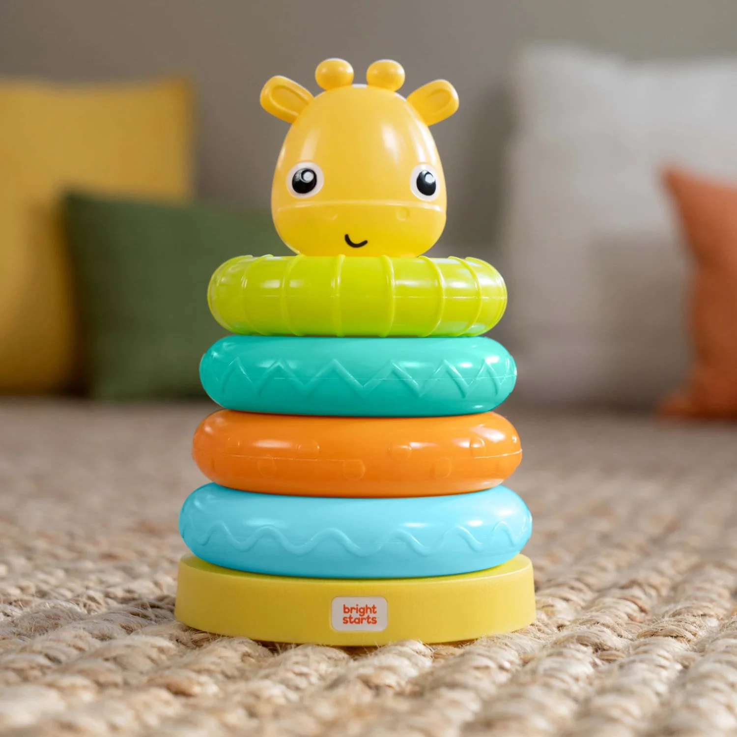 Bright Starts Giraffe Tower™ Stacking Toy - Image 7