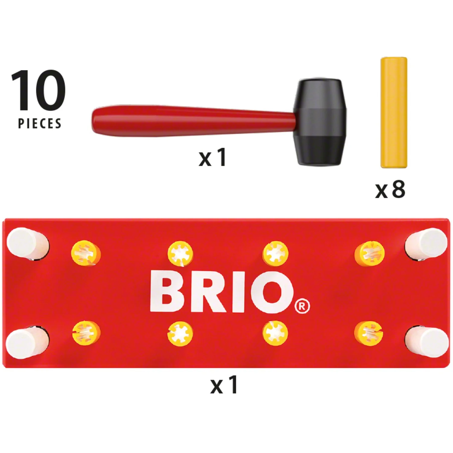 BRIO® 30525 Hammerbræt, Rødt - Image 3