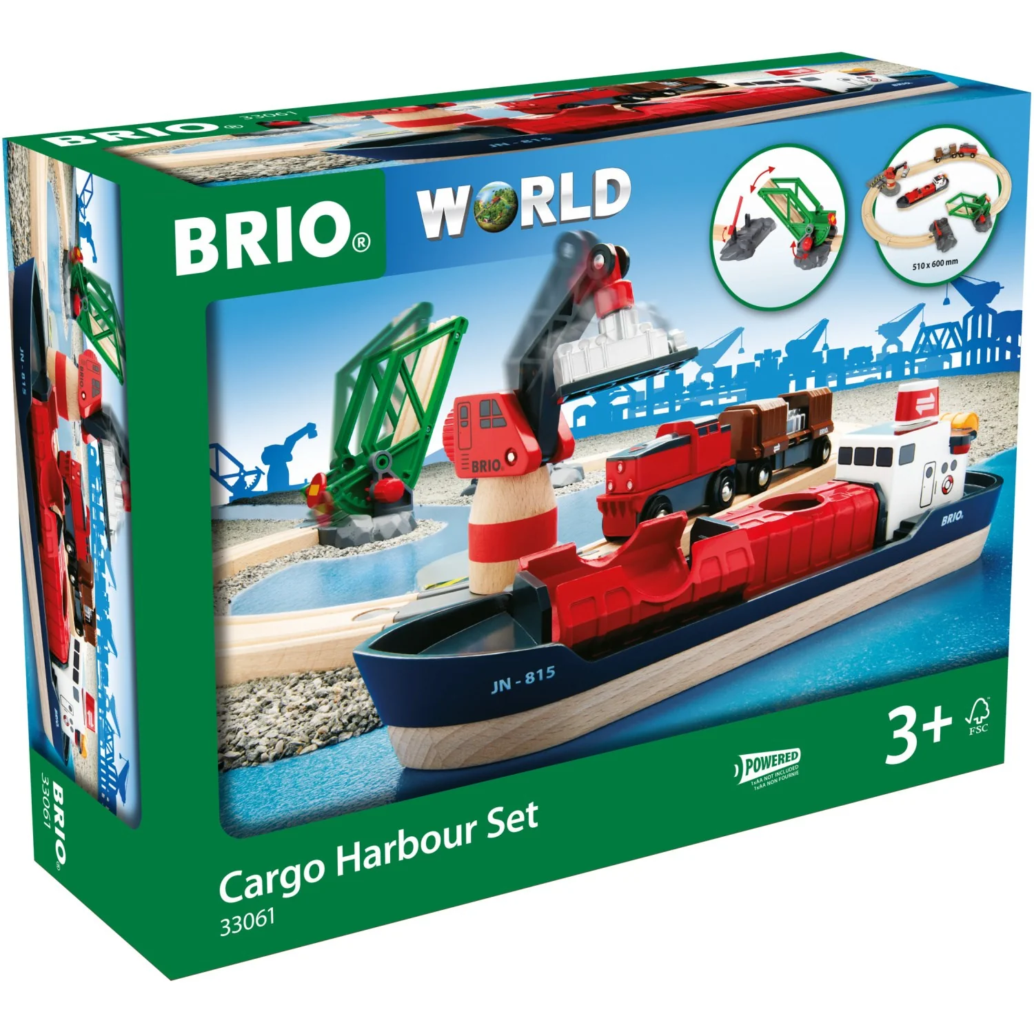 BRIO® 33061 Togbane, Havnesæt - Image 10