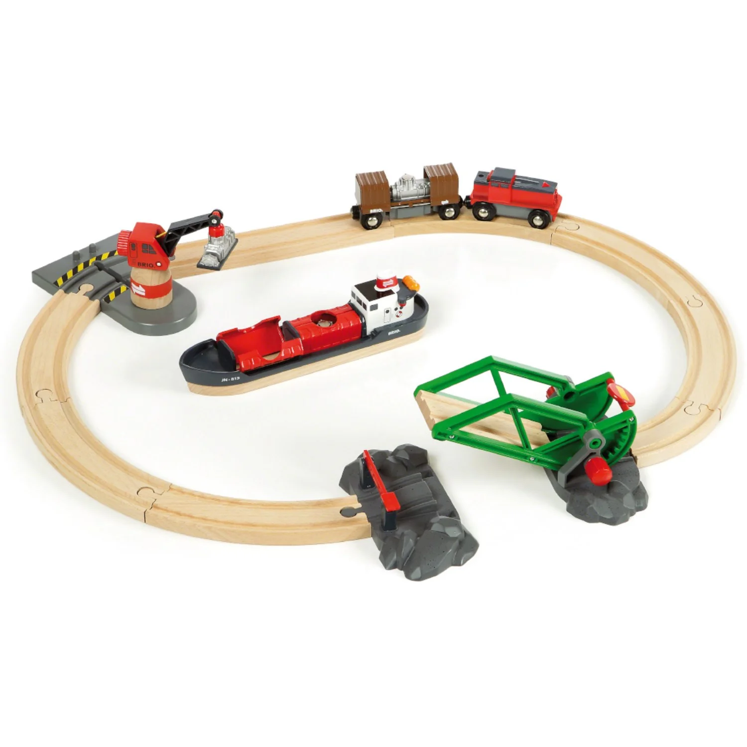 BRIO® 33061 Togbane, Havnesæt - Image 2