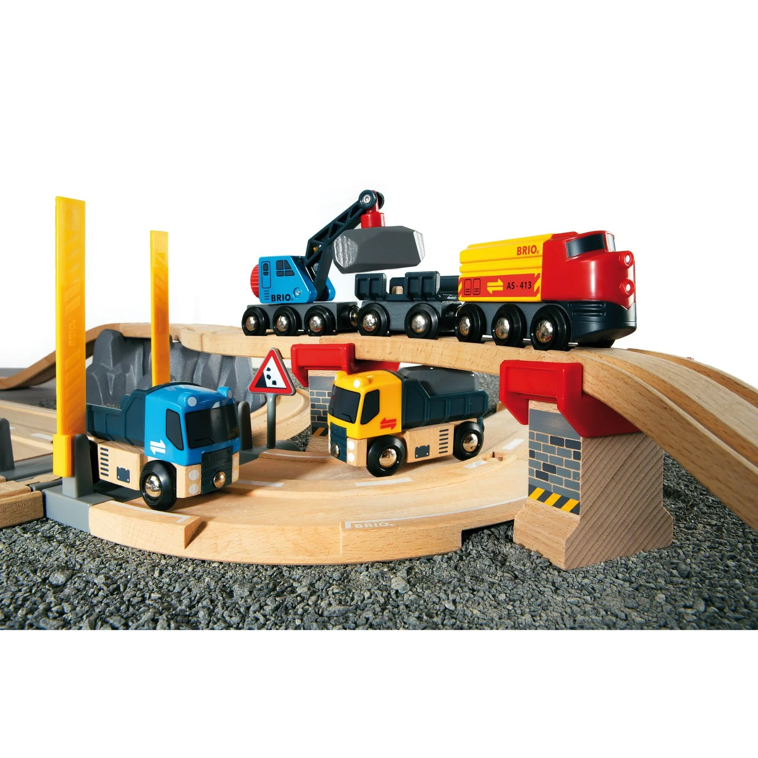 BRIO® 33210 Tog- And Vejbane, Lodsesæt - Image 3
