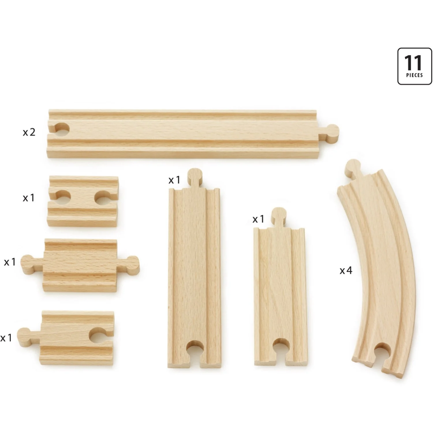 BRIO® 33401 Skinnesæt, 11 Dele - Image 3