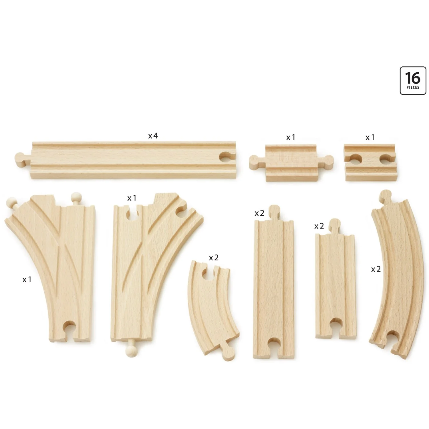 BRIO® 33402 Skinnesæt, 16 Dele - Image 3