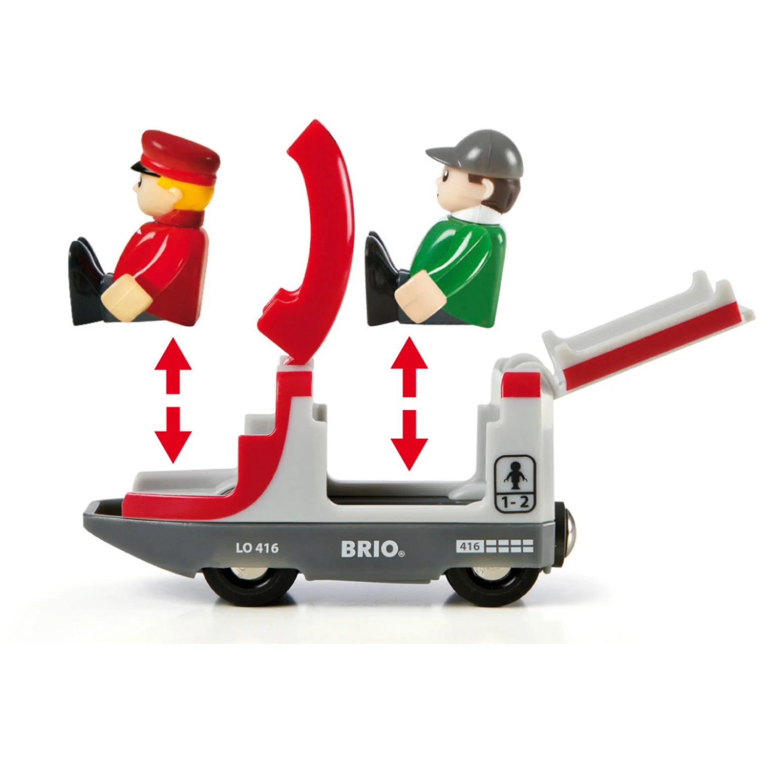 BRIO® 33512 Togbane, Stor, På Rejse - Image 6