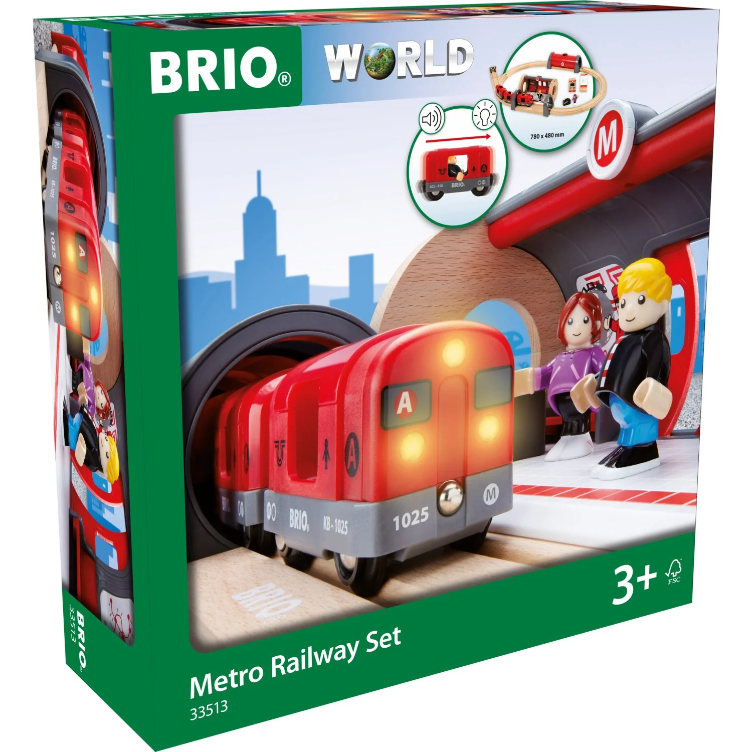 BRIO® 33513 Togbane, Metro - Image 7
