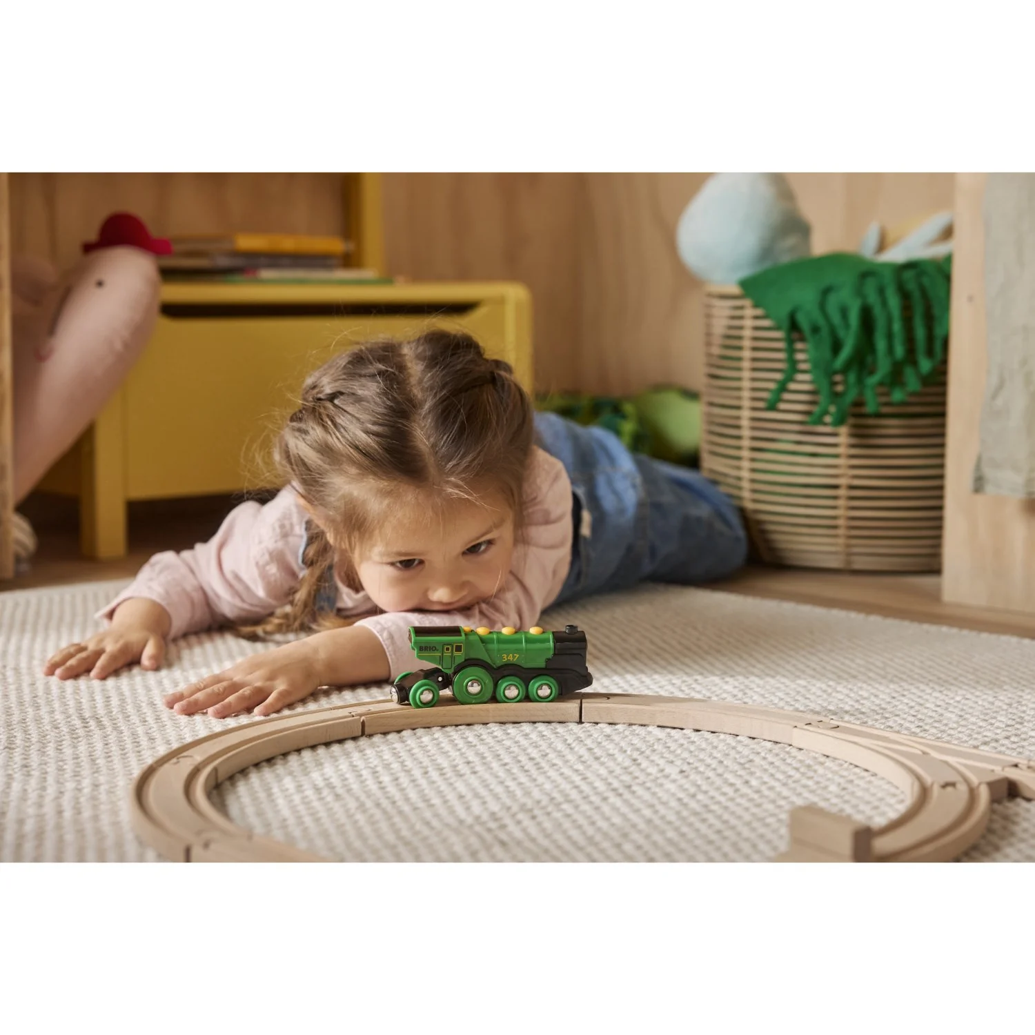 BRIO® 33593 Stort, Grønt Lokomotiv, B/O - Image 9