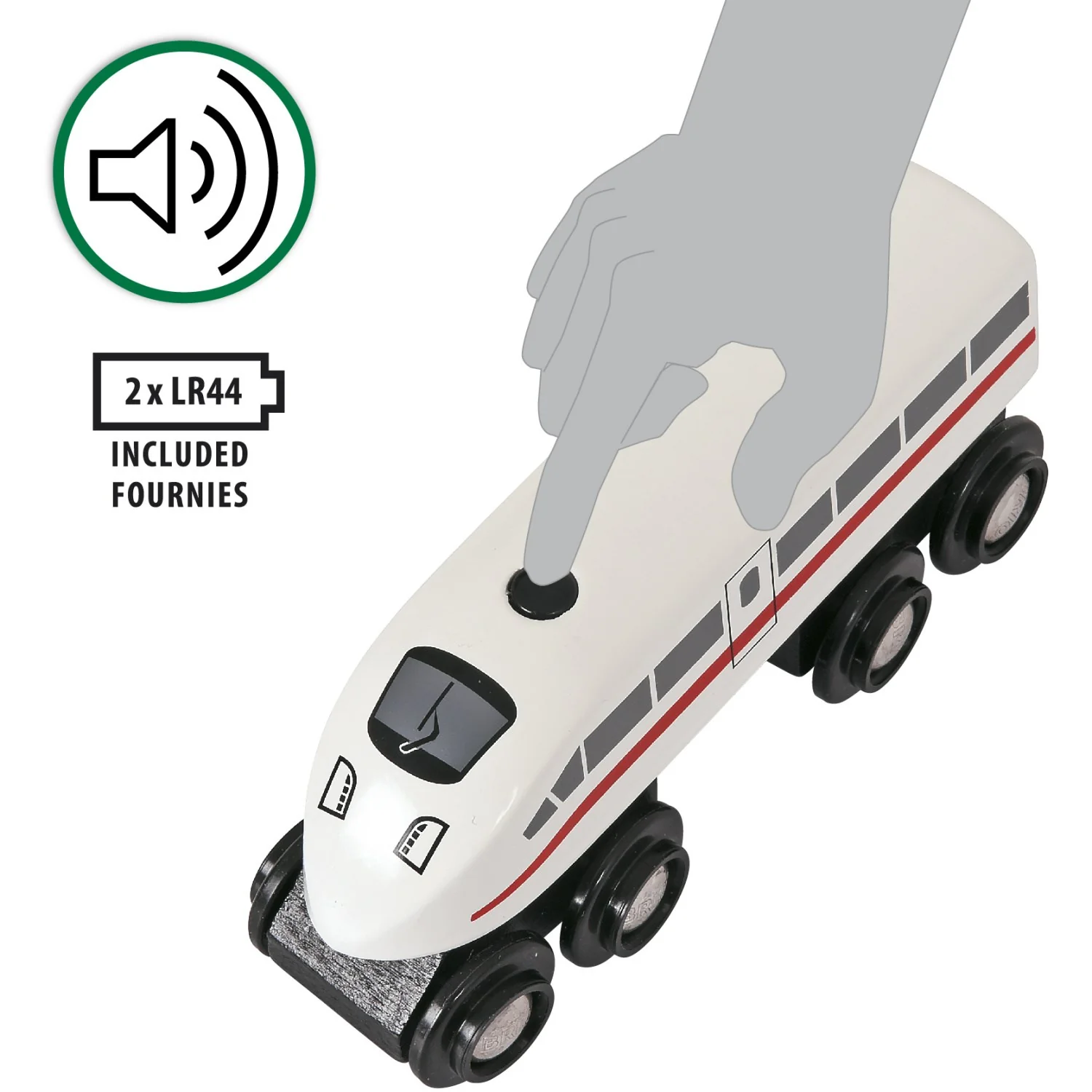 BRIO® 33748 Højhastighedstog Med Lyd - Image 3