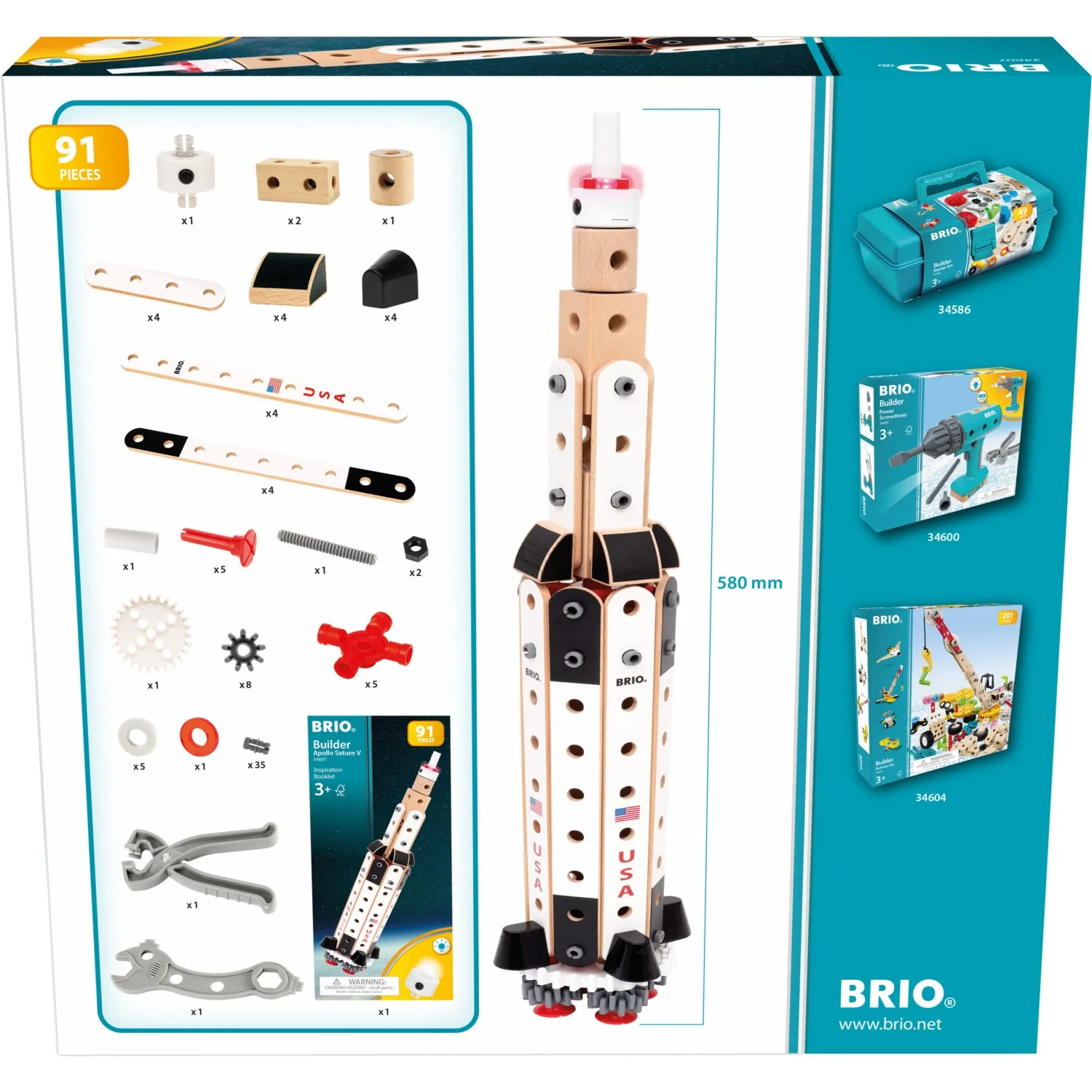 BRIO® 34607 Builder Apollo Saturn V - Image 11