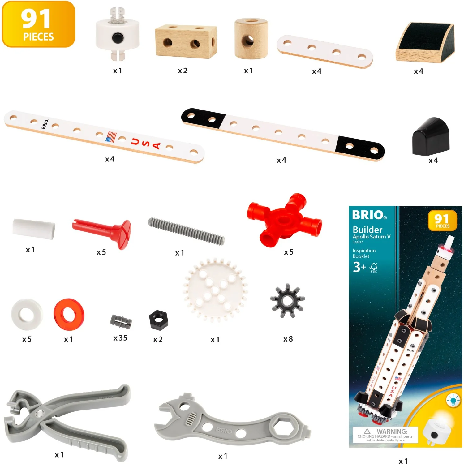 BRIO® 34607 Builder Apollo Saturn V - Image 8