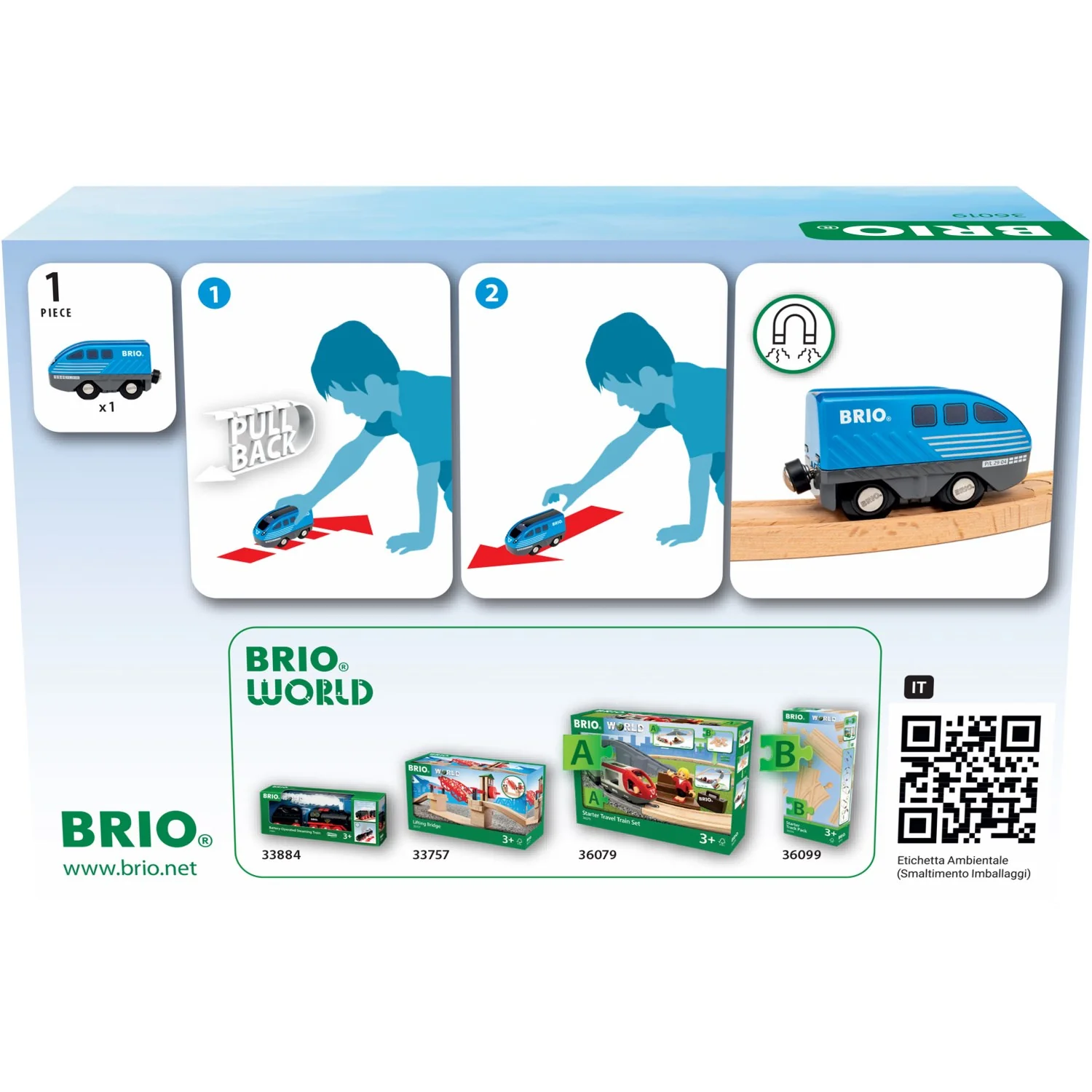 BRIO® 36019 Pull Back Tog - Image 6
