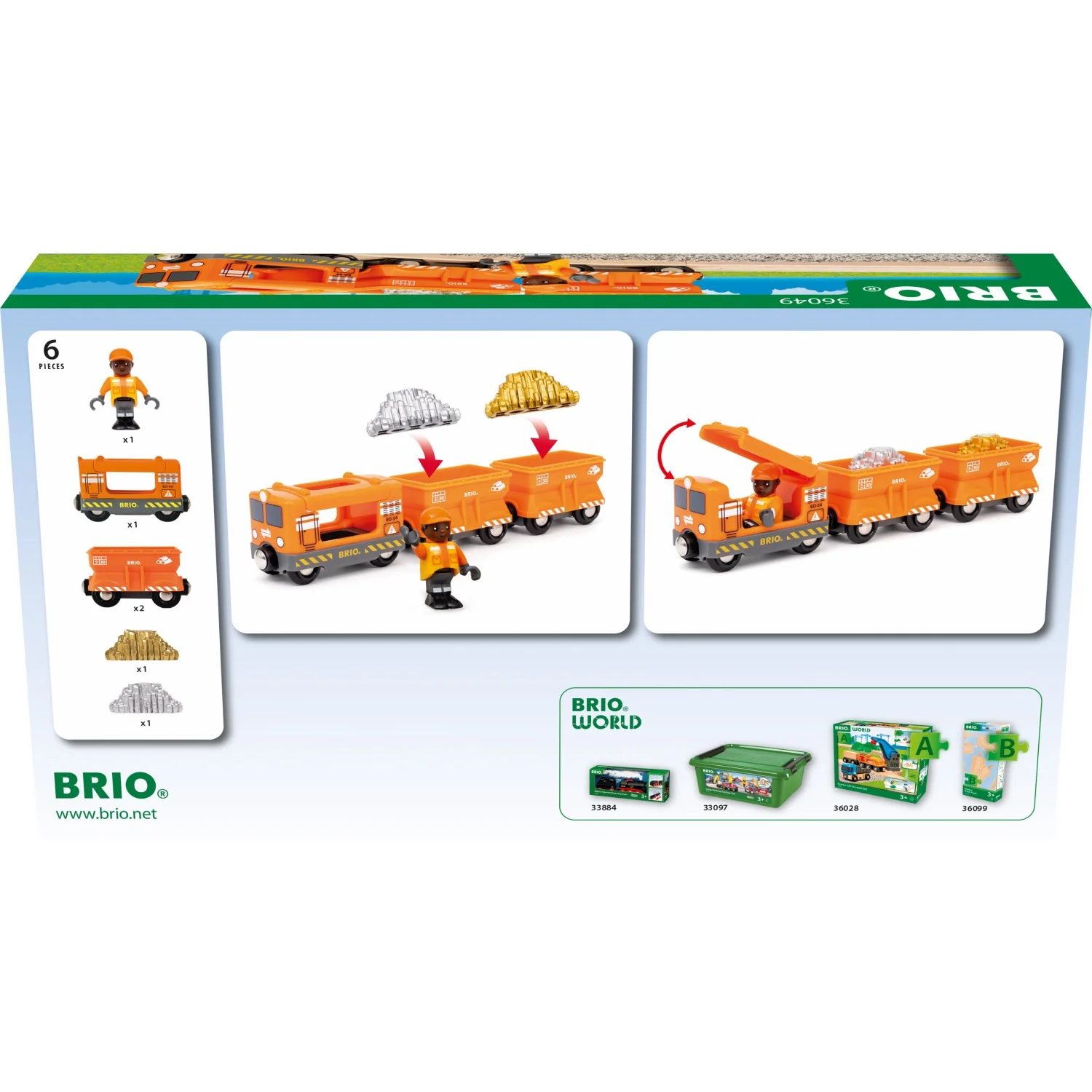 BRIO® 36049 Fragttog - Image 9