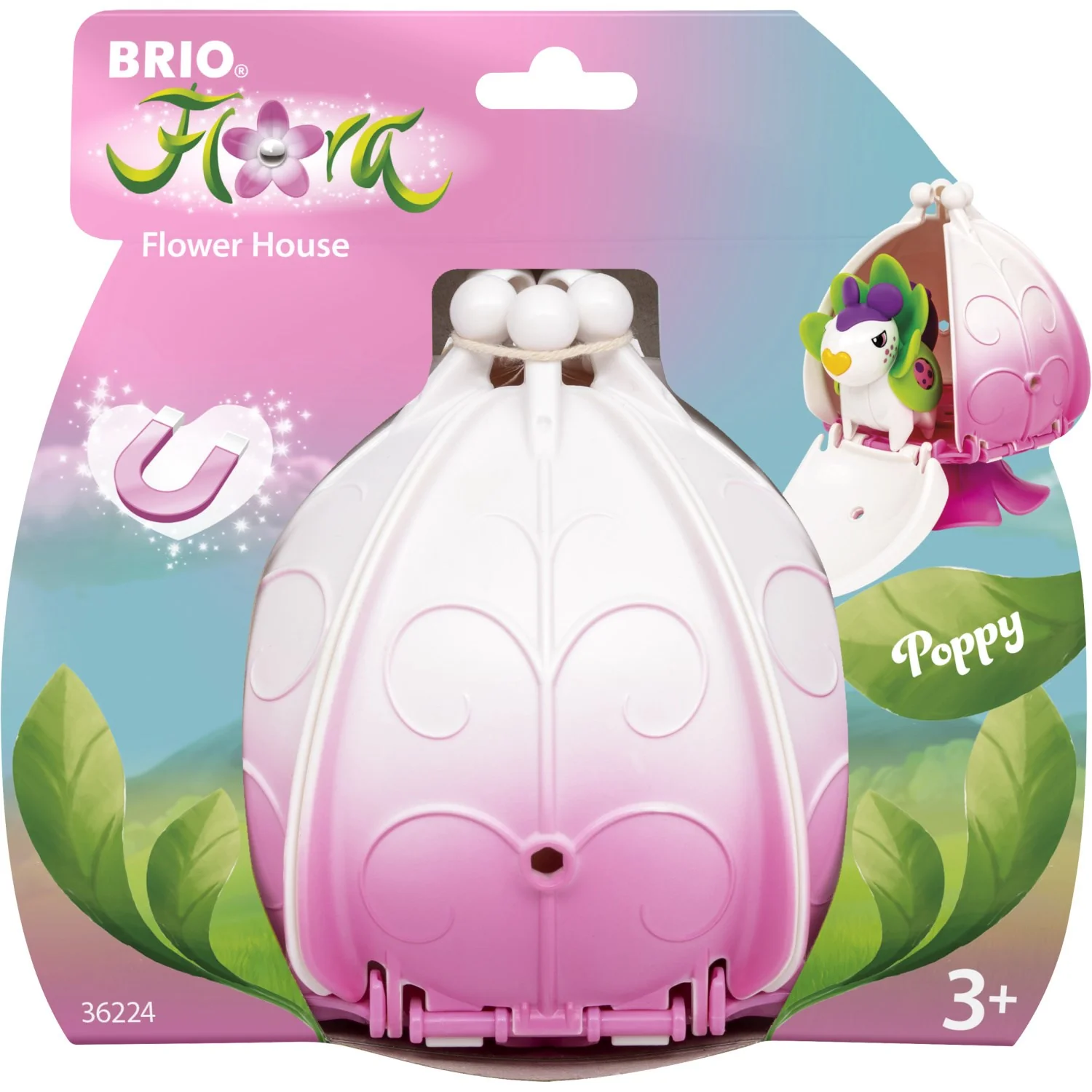BRIO® Flora 36224 Poppy Flower House - Image 9