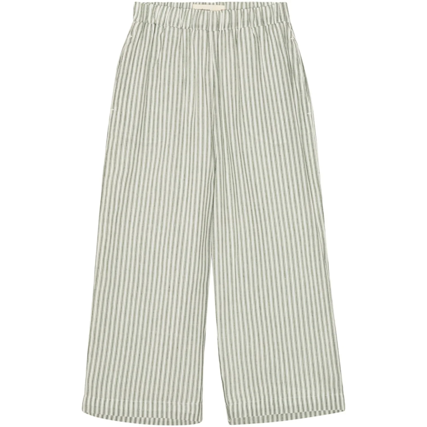 brunobruno nation Agave Green Stripe Francis Stripe Pants