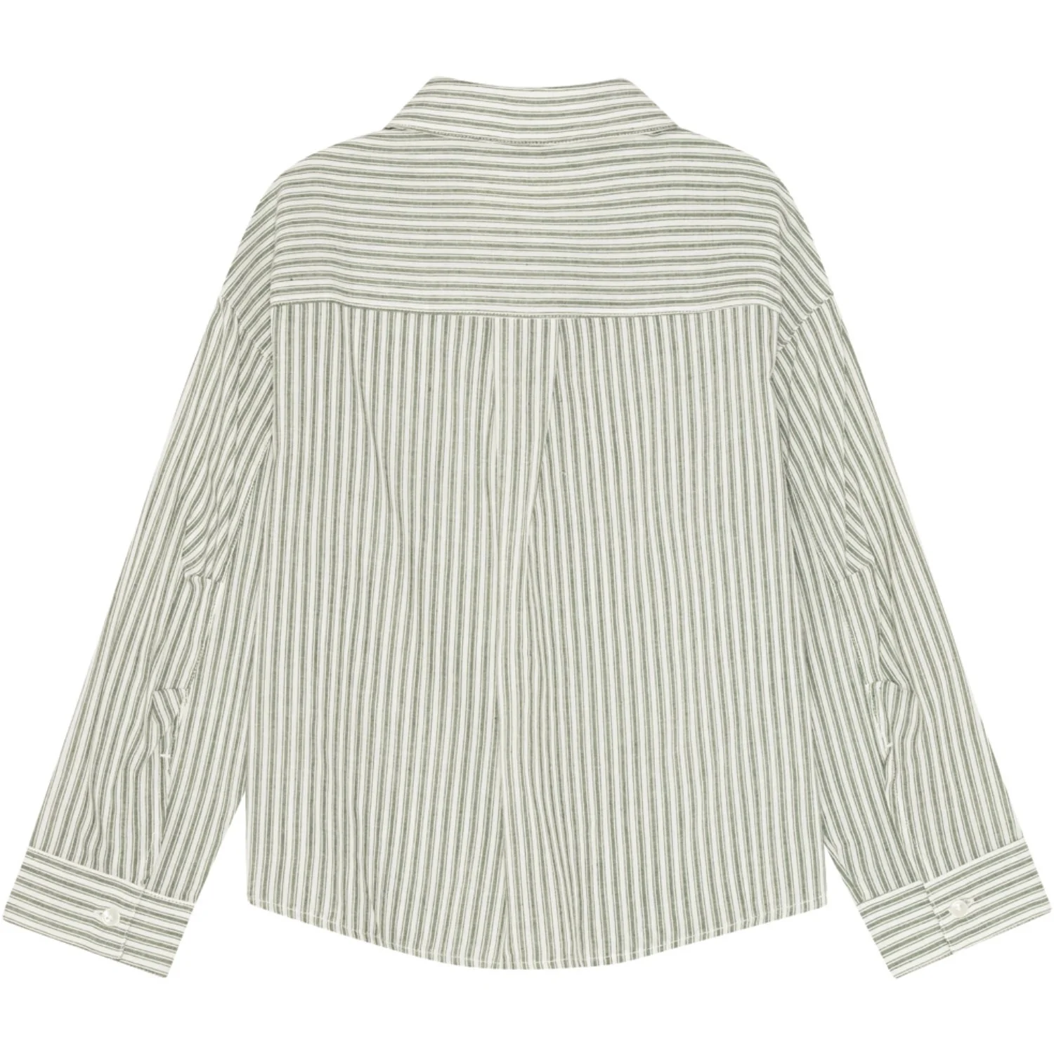 brunobruno nation Agave Green Stripe Nohrla Stripe Shirt - Image 4