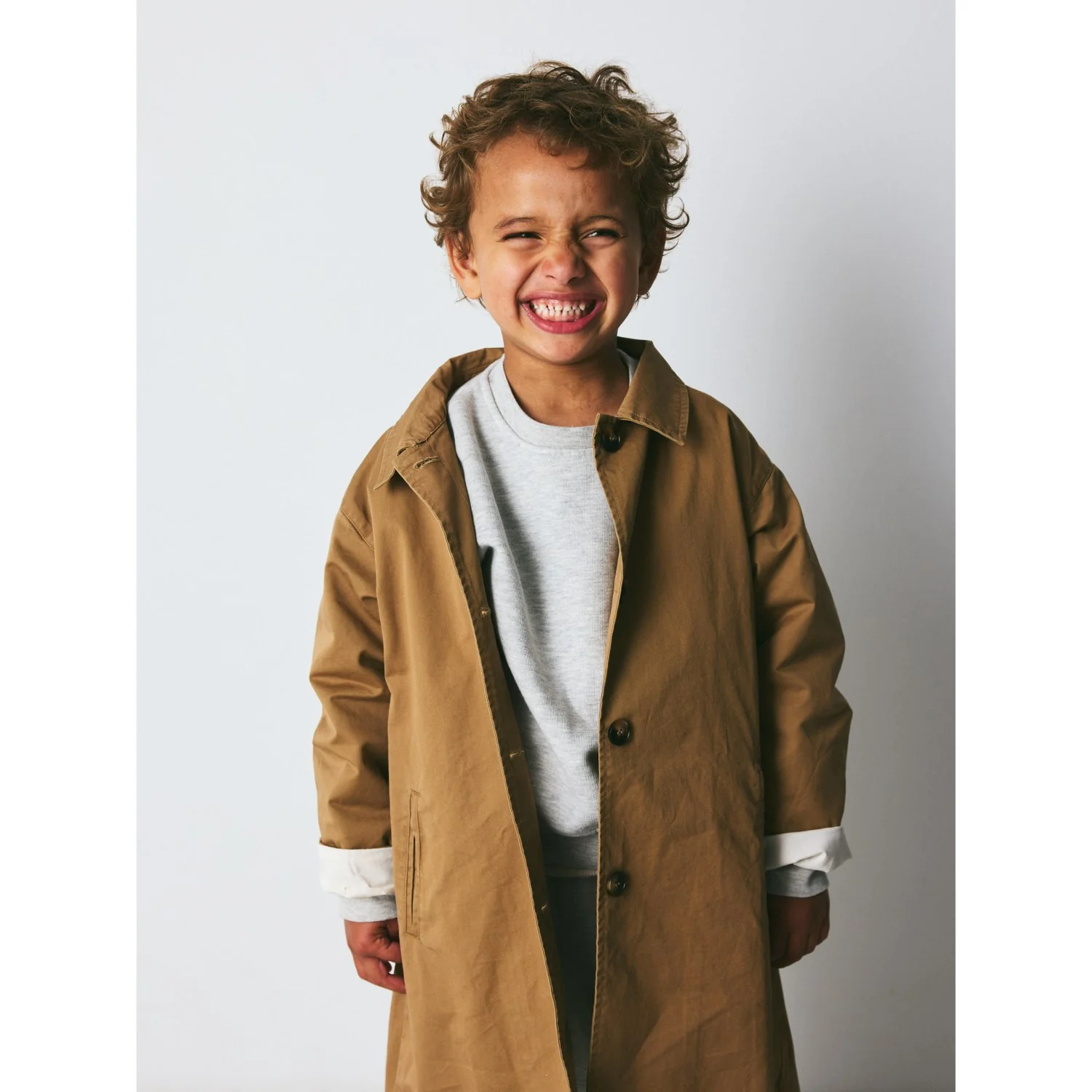 brunobruno nation Kelp Brown Axel Coat - Image 3