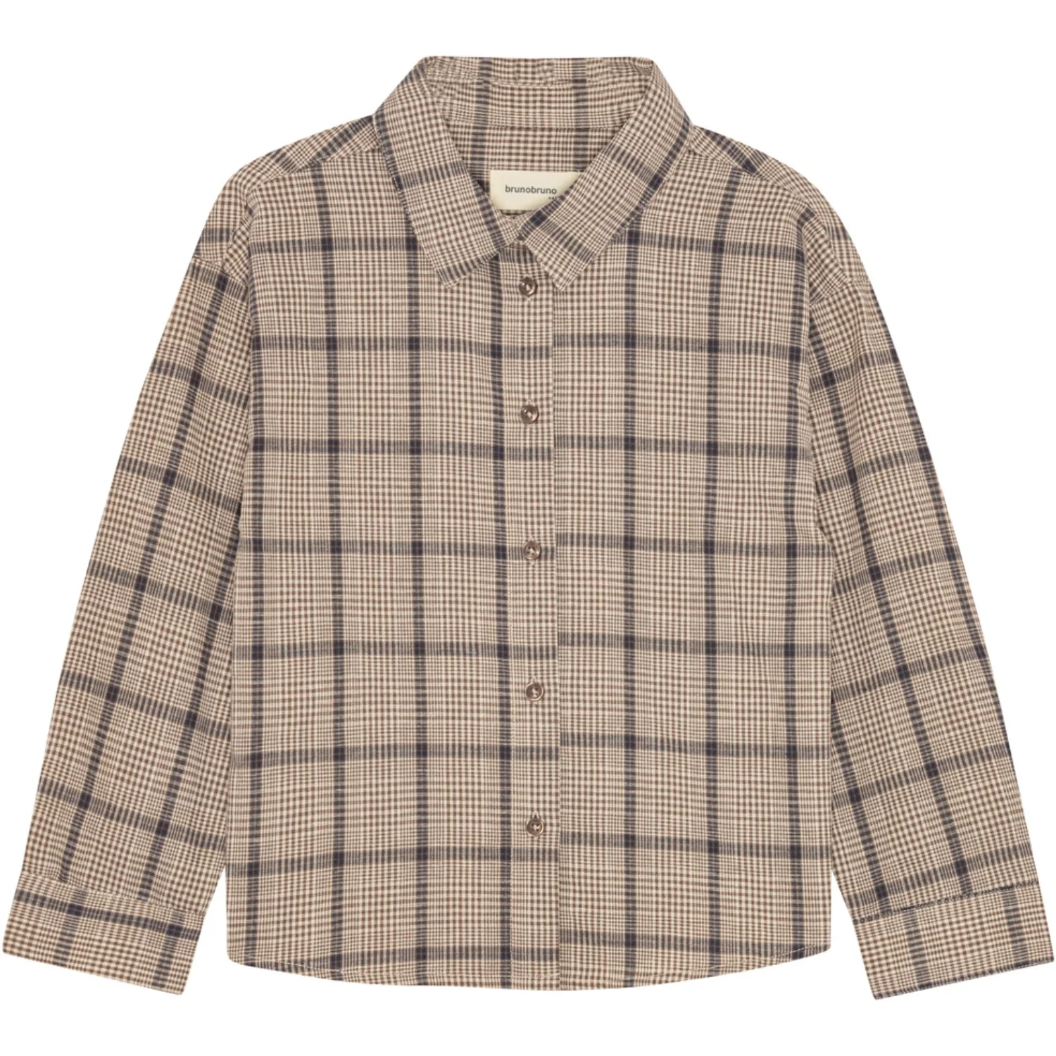 brunobruno nation Walnut Check Nohrla Walnut Check Shirt