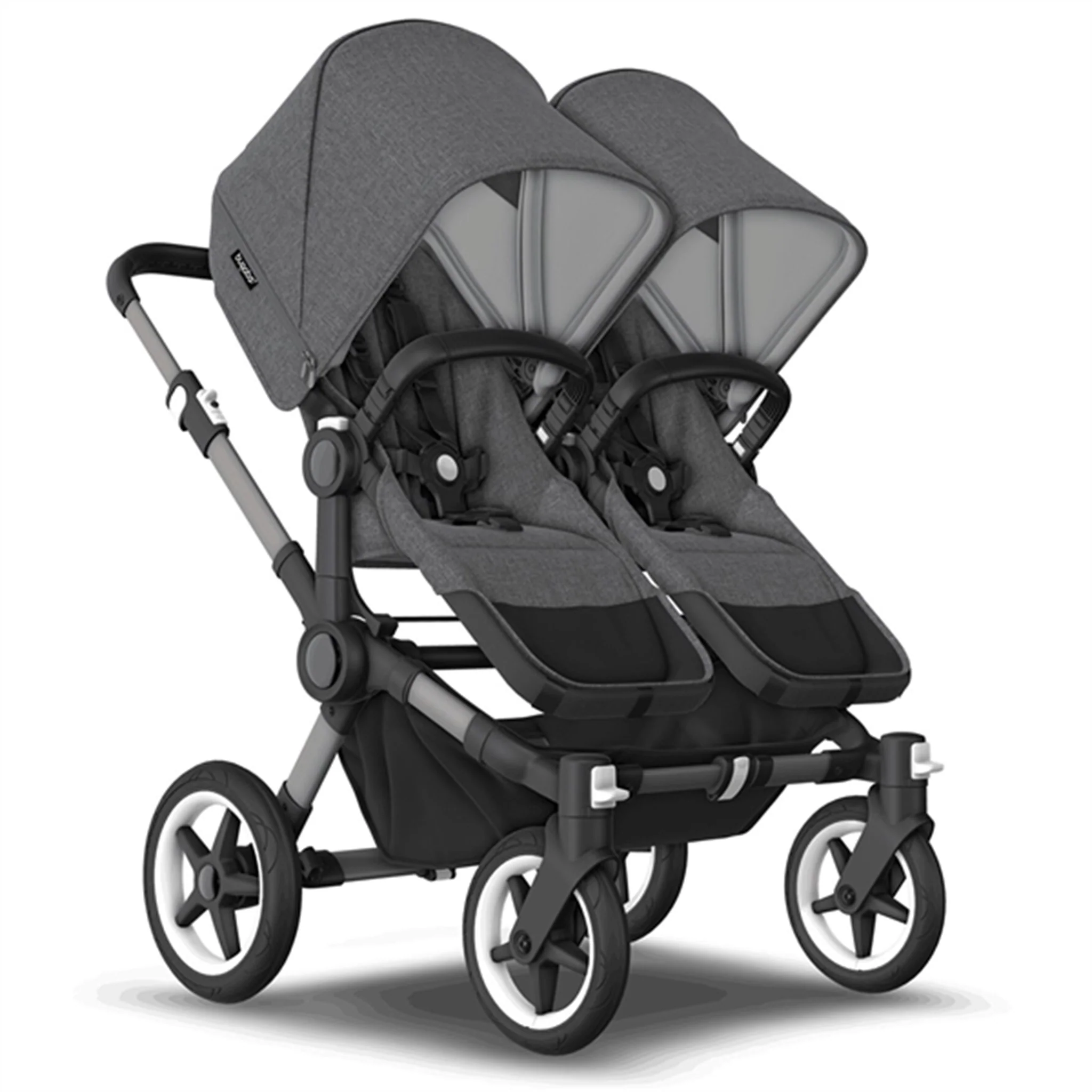 Bugaboo Donkey 5 Twin Graphite/Grey Melange - Image 2