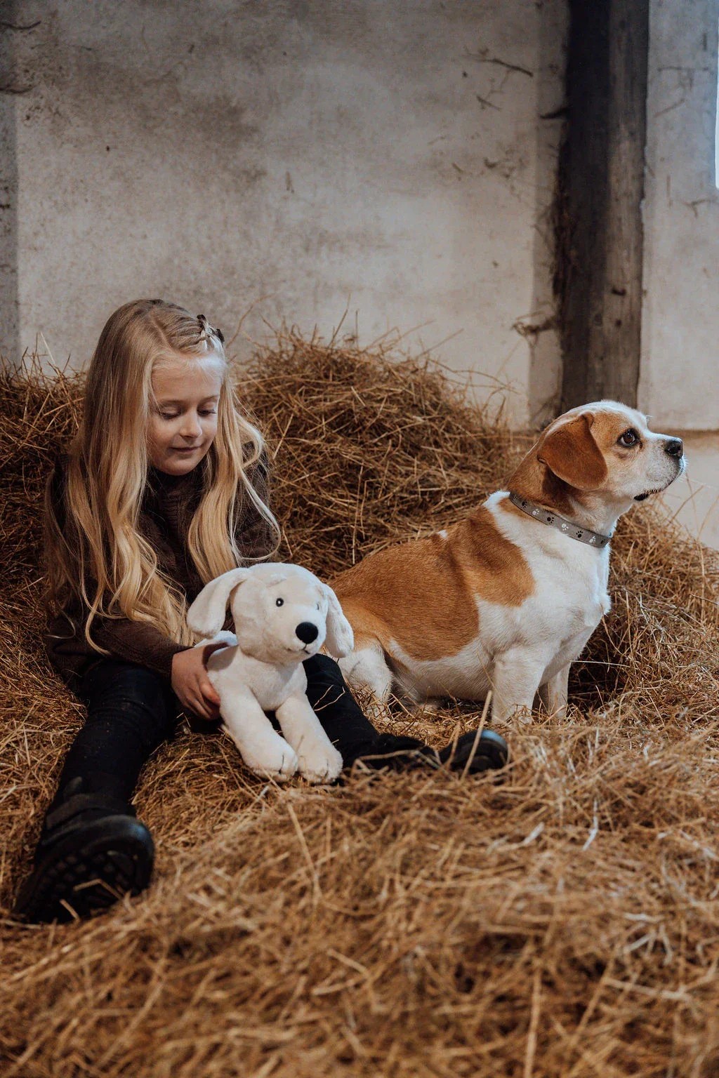 by Astrup Plush Dog with Puppies - Image 3