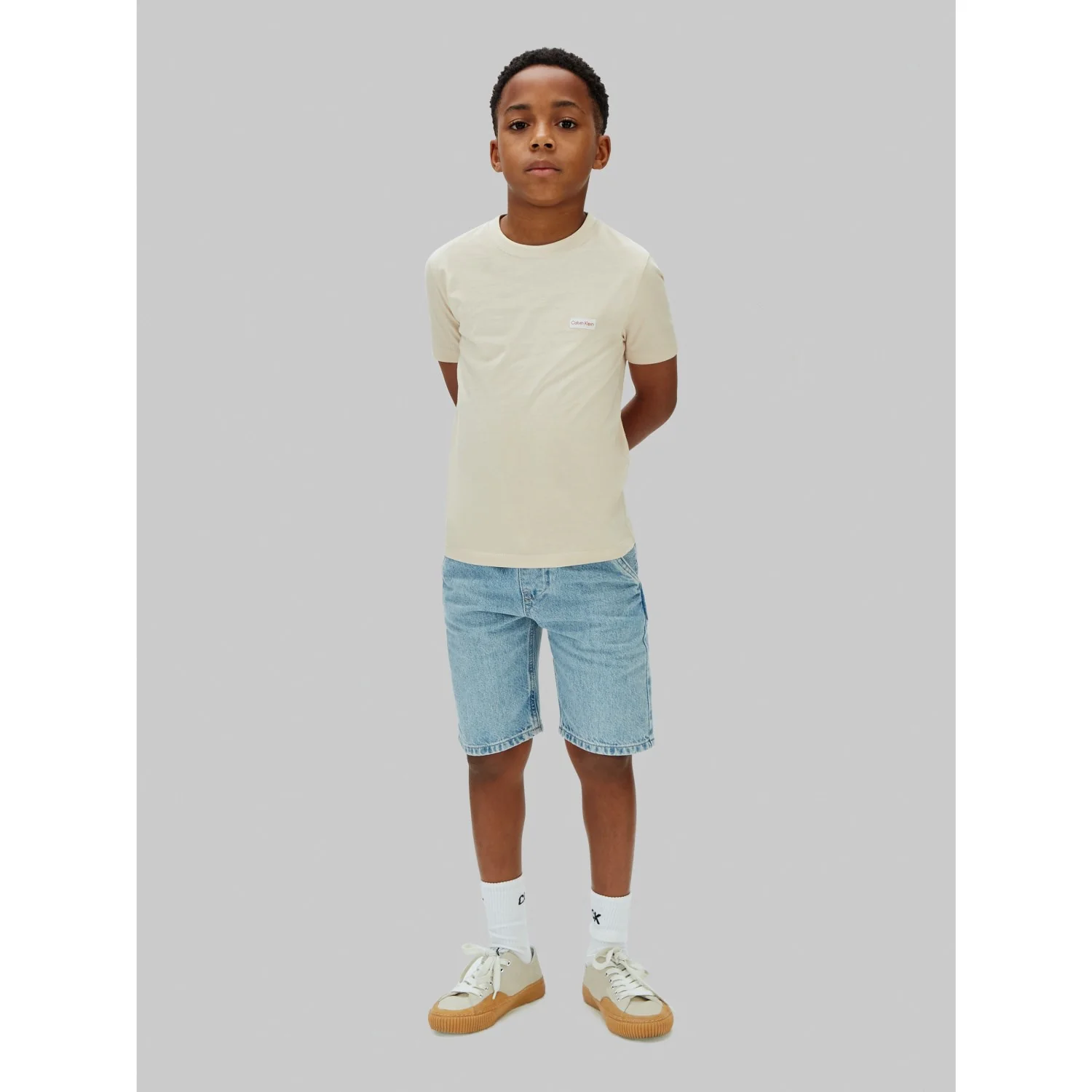 Calvin Klein Dante Wash Skater Denim Short Dante Wash - Image 2