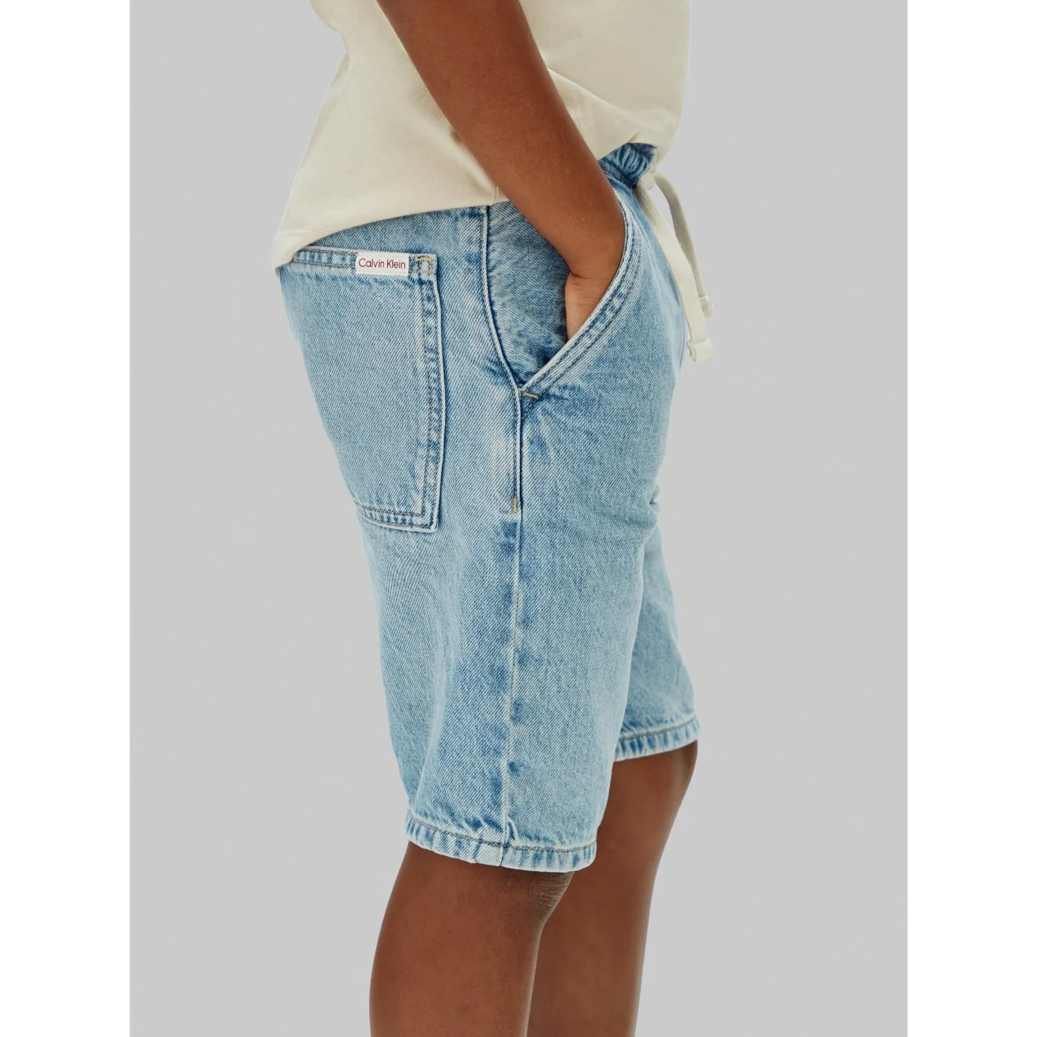 Calvin Klein Dante Wash Skater Denim Short Dante Wash - Image 3