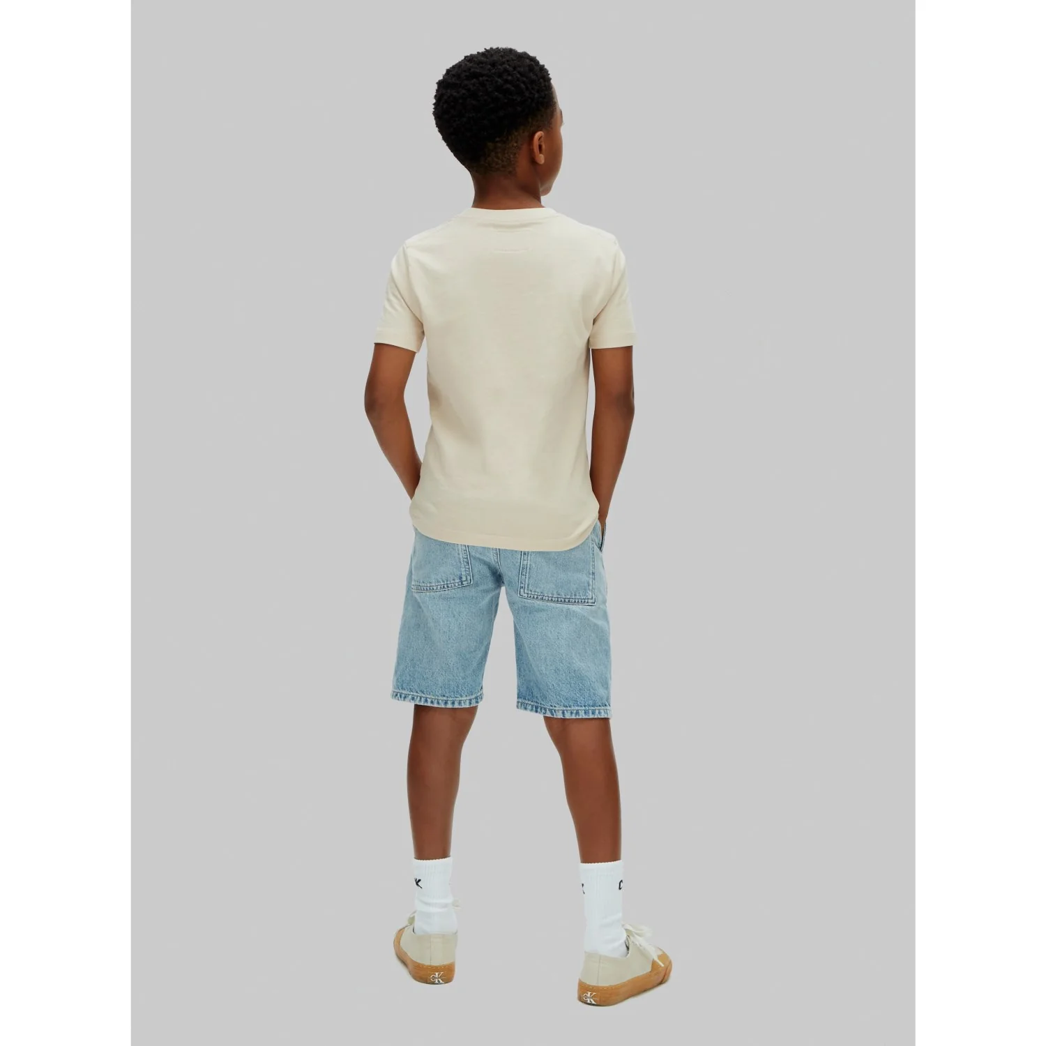 Calvin Klein Dante Wash Skater Denim Short Dante Wash - Image 4
