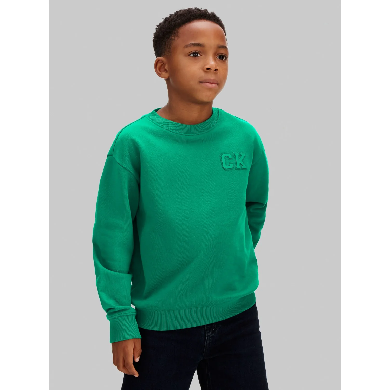 Calvin Klein Lush Meadow Relaxed Crewneck - Image 3