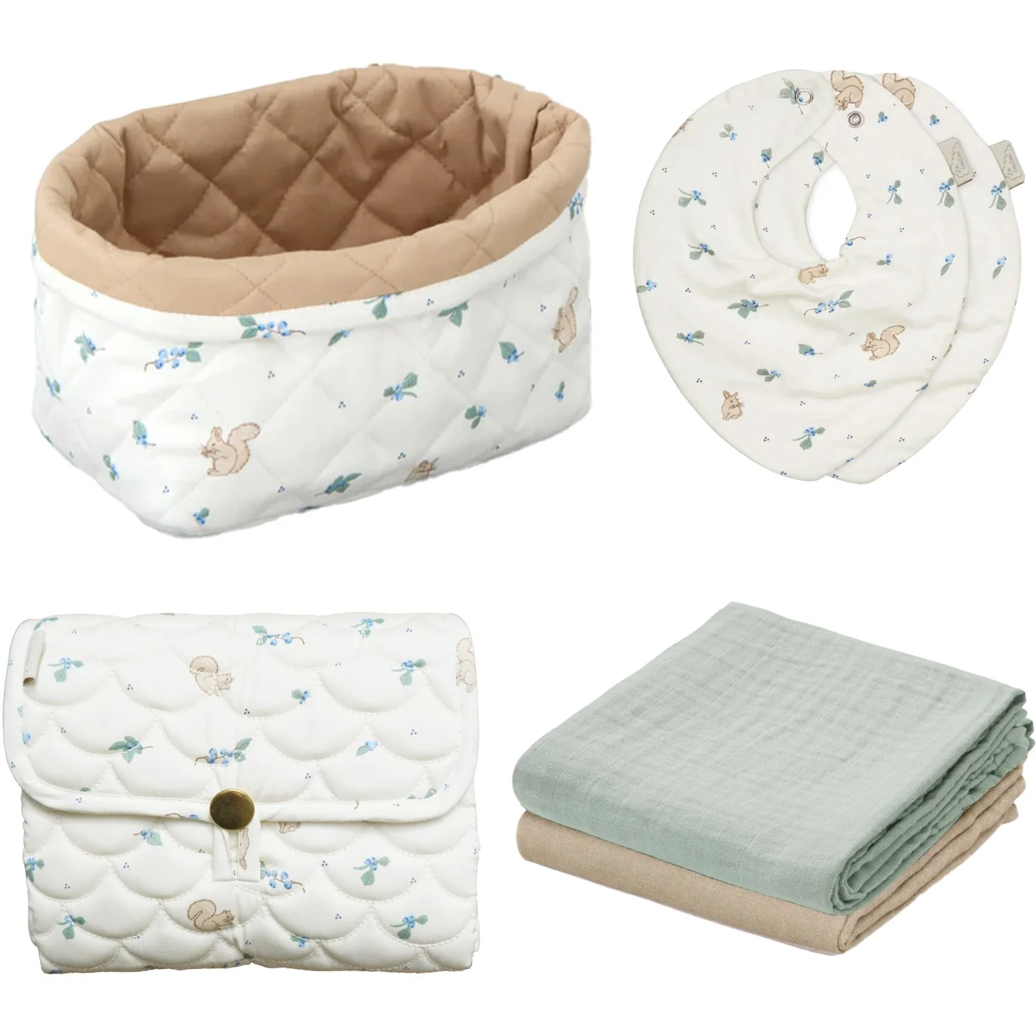 Cam Cam Copenhagen Blueberries Baby Gift Set Small - Image 2