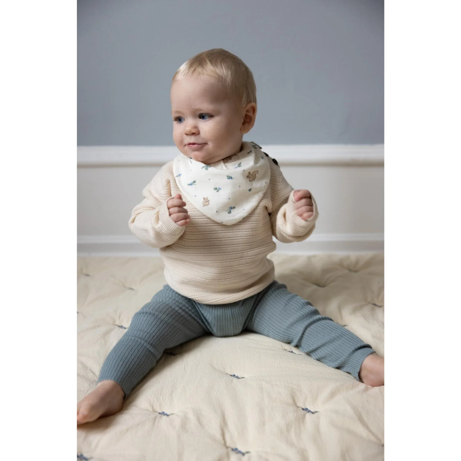 Cam Cam Copenhagen Blueberries Bandana Bib 2-pack - Image 2