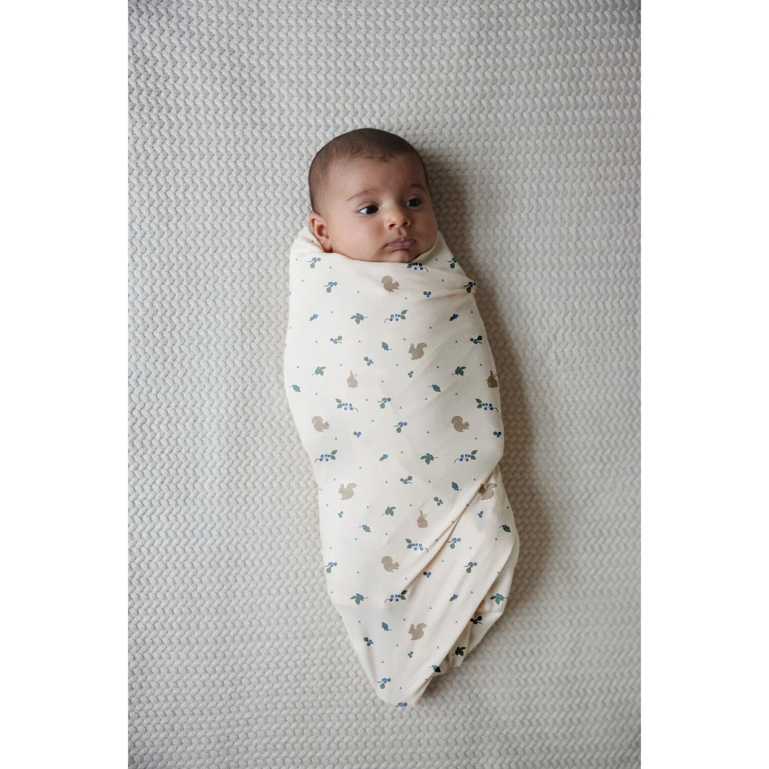 Cam Cam Copenhagen Blueberries Jersey Swaddle - Image 2