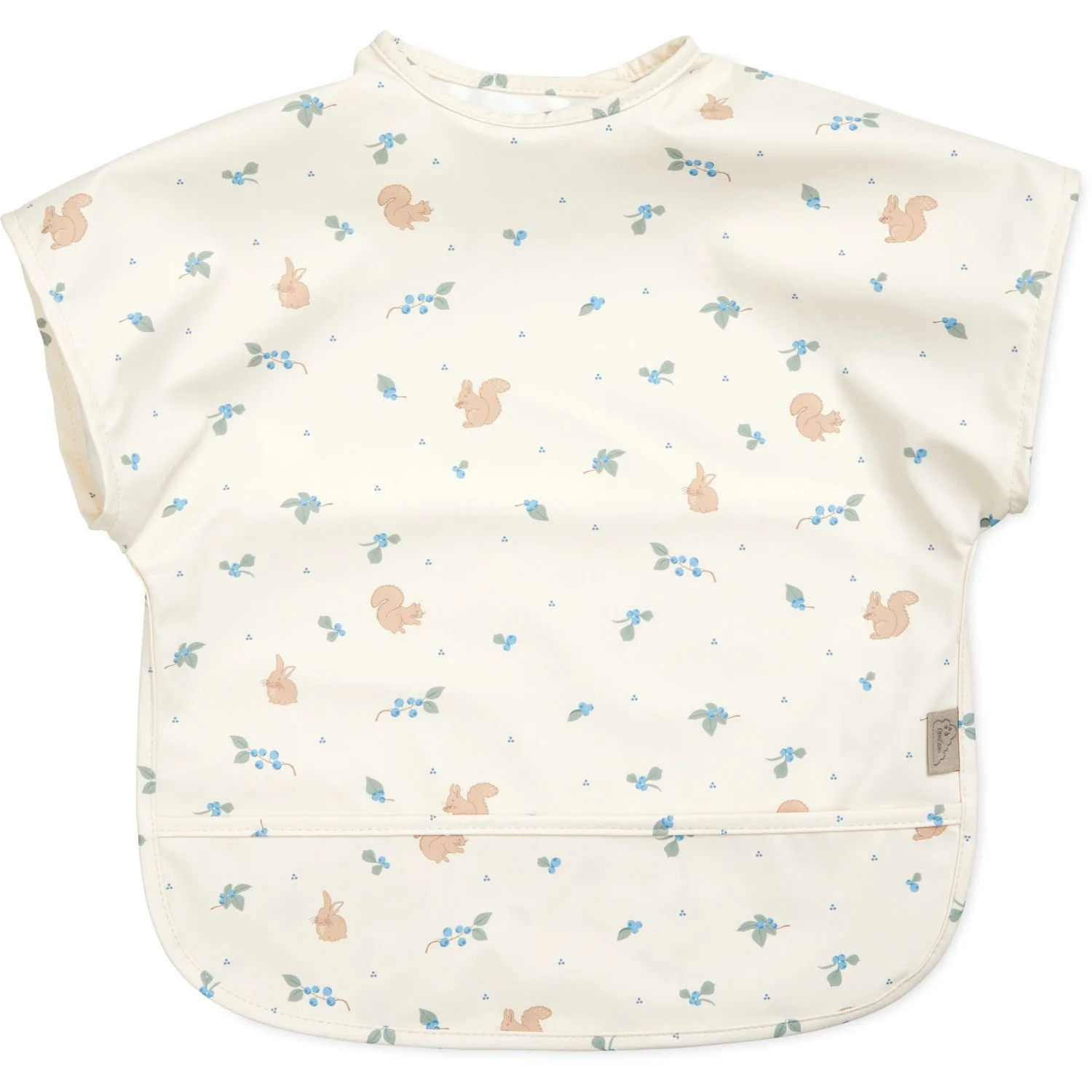 Cam Cam Copenhagen Blueberries Short Sleeved Bib
