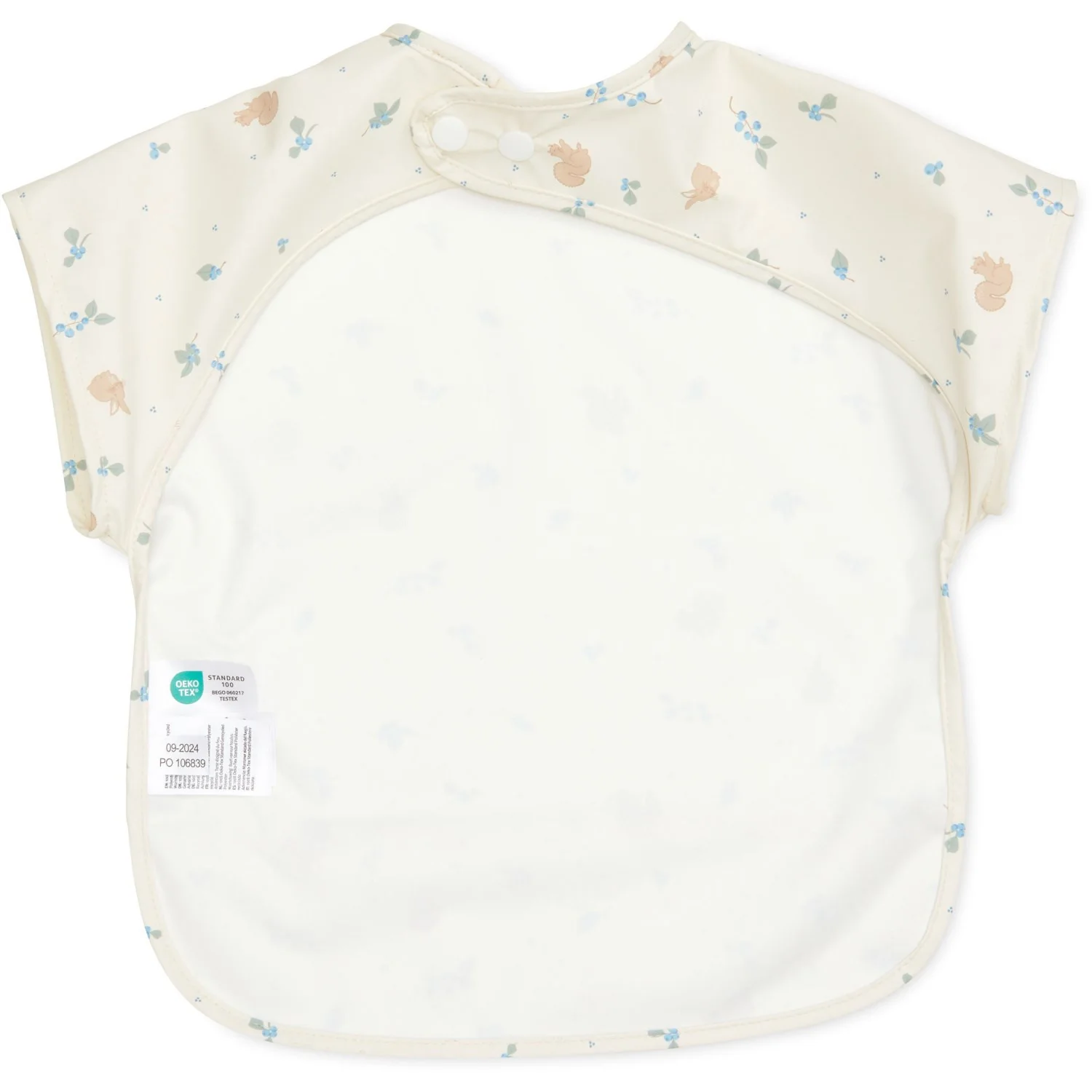 Cam Cam Copenhagen Blueberries Short Sleeved Bib - Image 2